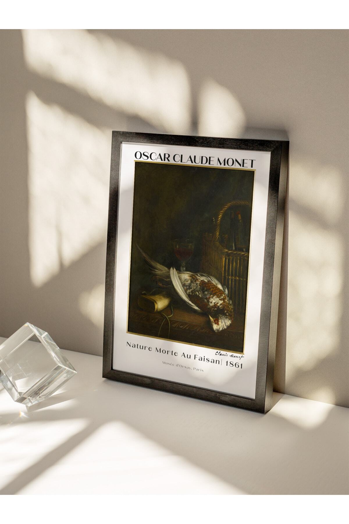 Monet Duvar Posteri - Duvar Dekoru - Sanat Serisi Posterleri - Kalın Kuşe Kağıt - Çerçevesiz