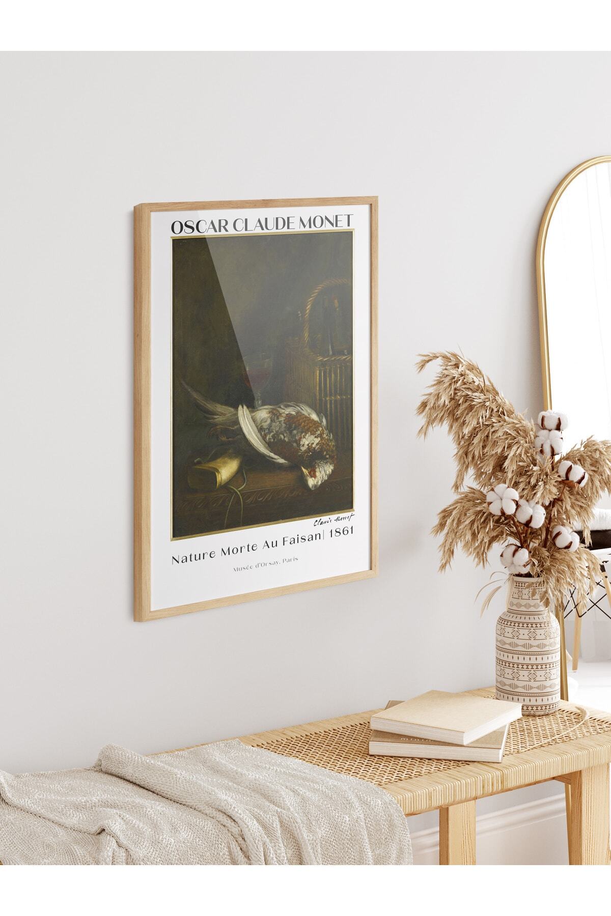 Monet Duvar Posteri - Duvar Dekoru - Sanat Serisi Posterleri - Kalın Kuşe Kağıt - Çerçevesiz
