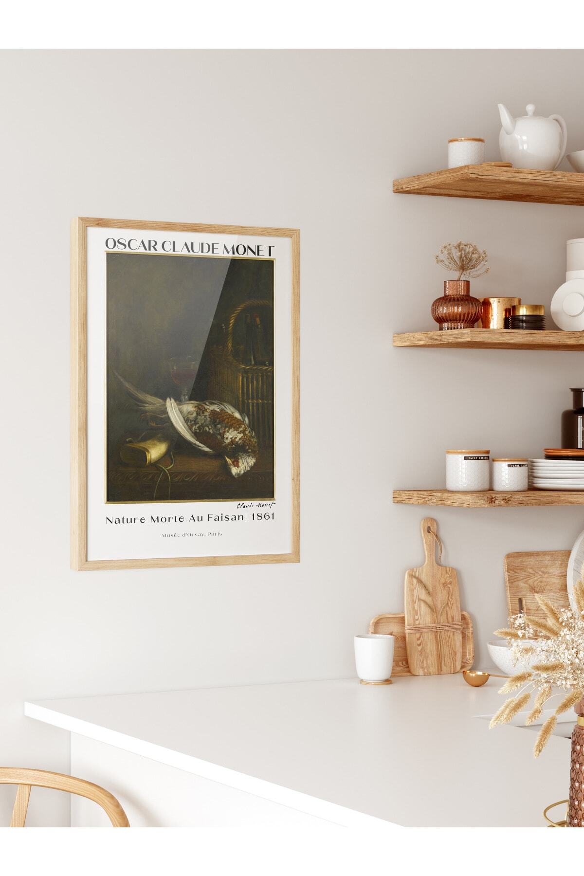 Monet Duvar Posteri - Duvar Dekoru - Sanat Serisi Posterleri - Kalın Kuşe Kağıt - Çerçevesiz