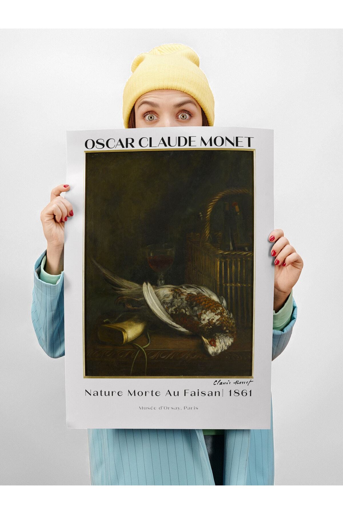 Monet Duvar Posteri - Duvar Dekoru - Sanat Serisi Posterleri - Kalın Kuşe Kağıt - Çerçevesiz