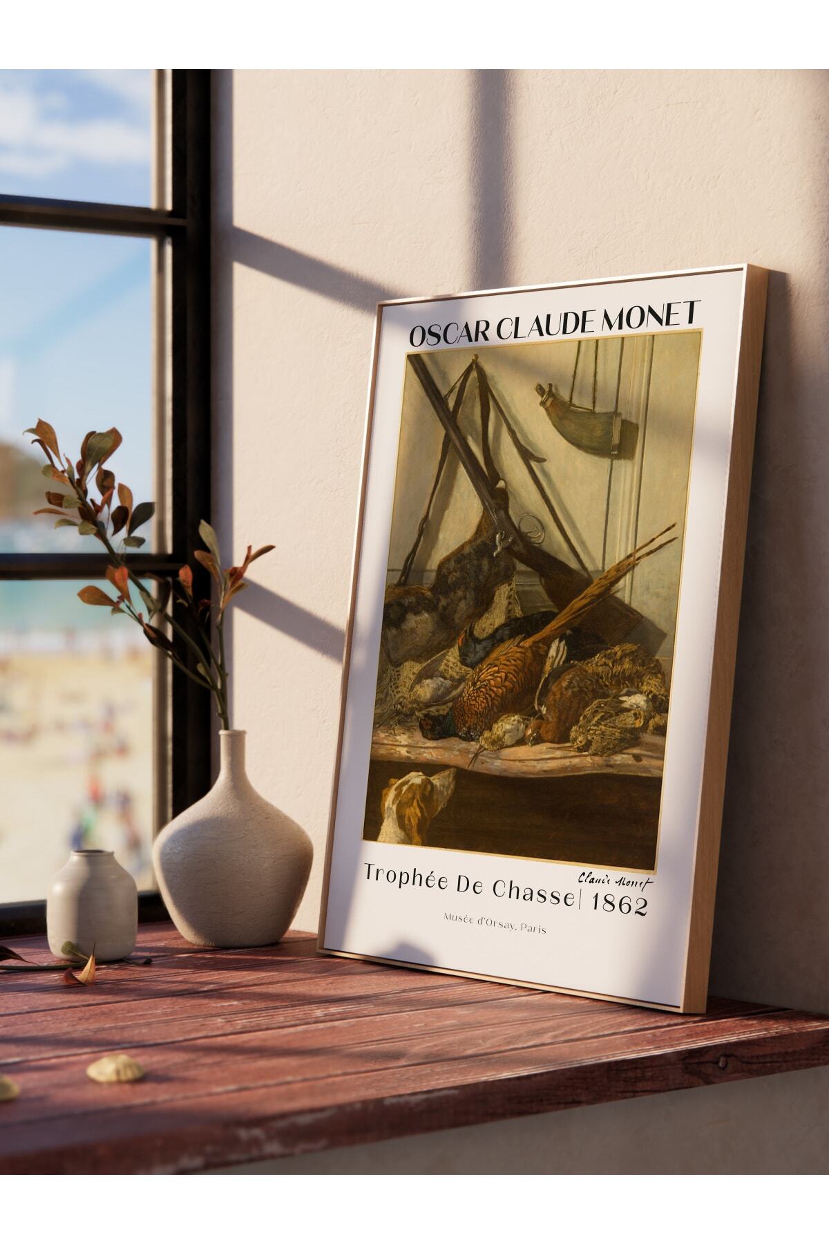 Monet Duvar Posteri - Duvar Dekoru - Sanat Serisi Posterleri - Kalın Kuşe Kağıt - Çerçevesiz