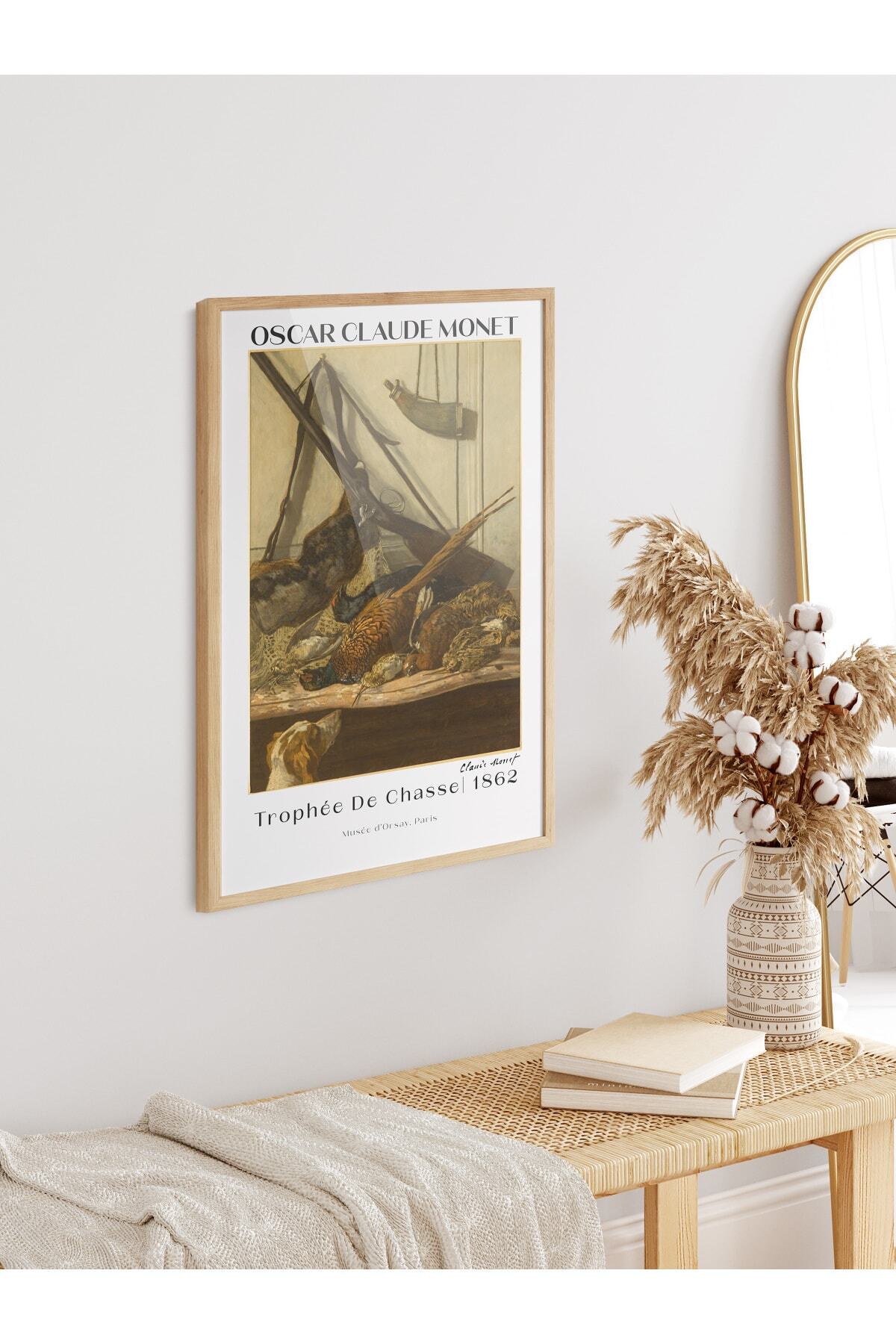 Monet Duvar Posteri - Duvar Dekoru - Sanat Serisi Posterleri - Kalın Kuşe Kağıt - Çerçevesiz