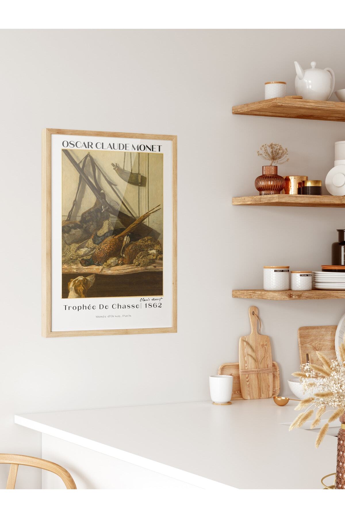 Monet Duvar Posteri - Duvar Dekoru - Sanat Serisi Posterleri - Kalın Kuşe Kağıt - Çerçevesiz