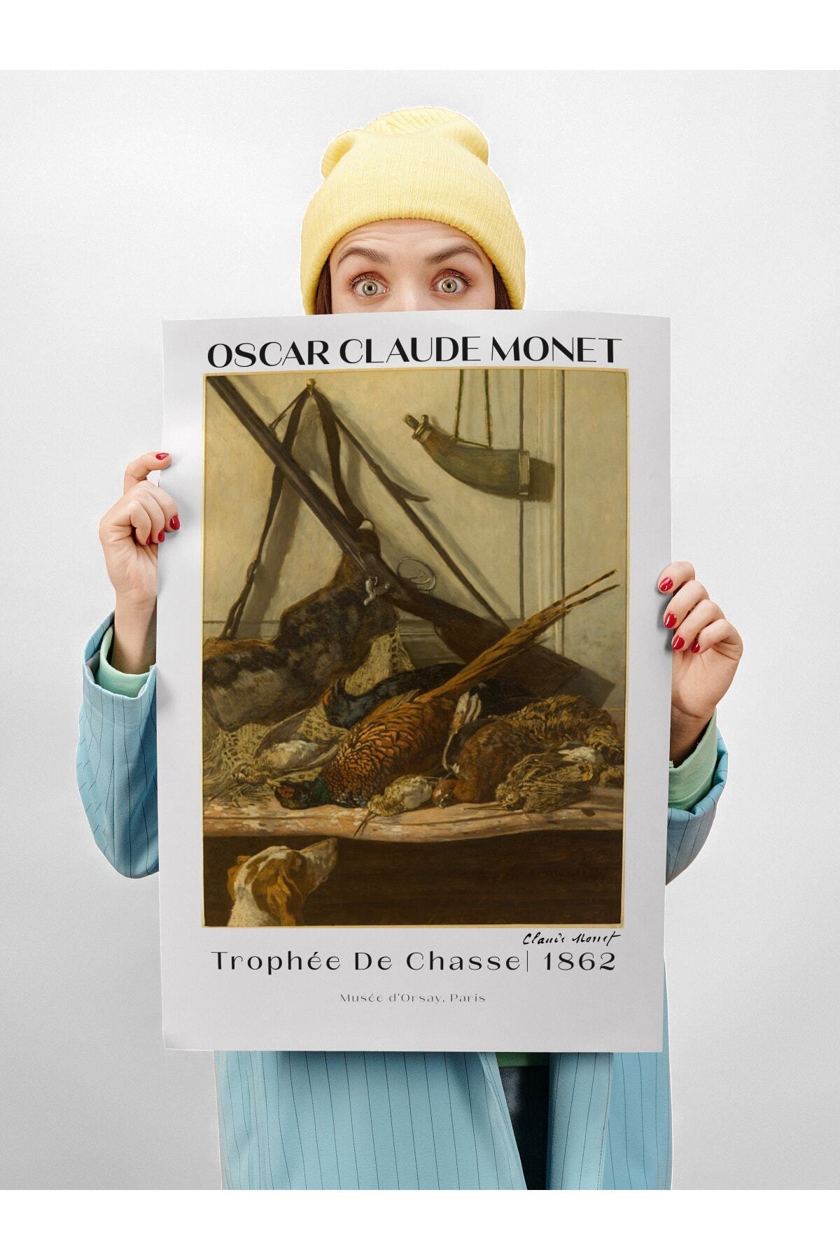 Monet Duvar Posteri - Duvar Dekoru - Sanat Serisi Posterleri - Kalın Kuşe Kağıt - Çerçevesiz