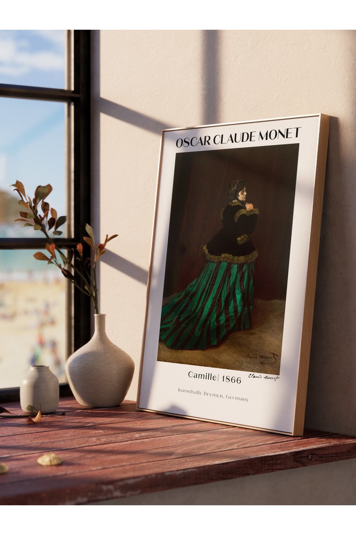 Monet Duvar Posteri - Duvar Dekoru - Sanat Serisi Posterleri - Kalın Kuşe Kağıt - Çerçevesiz