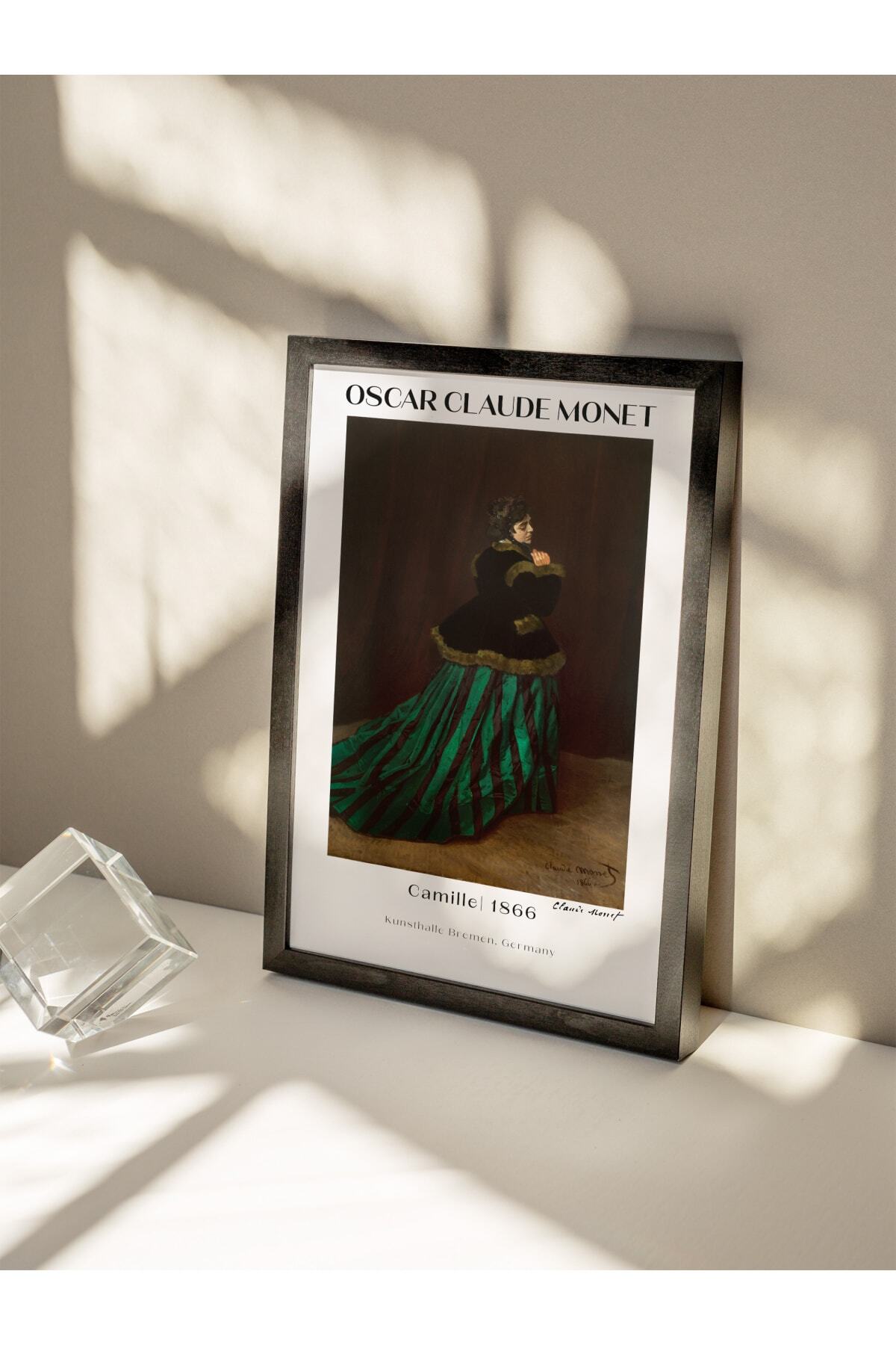 Monet Duvar Posteri - Duvar Dekoru - Sanat Serisi Posterleri - Kalın Kuşe Kağıt - Çerçevesiz