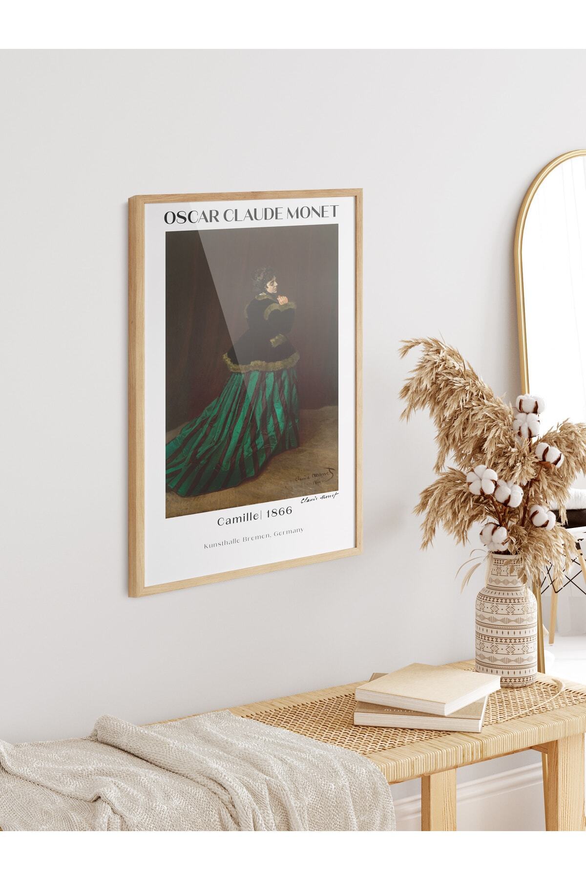 Monet Duvar Posteri - Duvar Dekoru - Sanat Serisi Posterleri - Kalın Kuşe Kağıt - Çerçevesiz