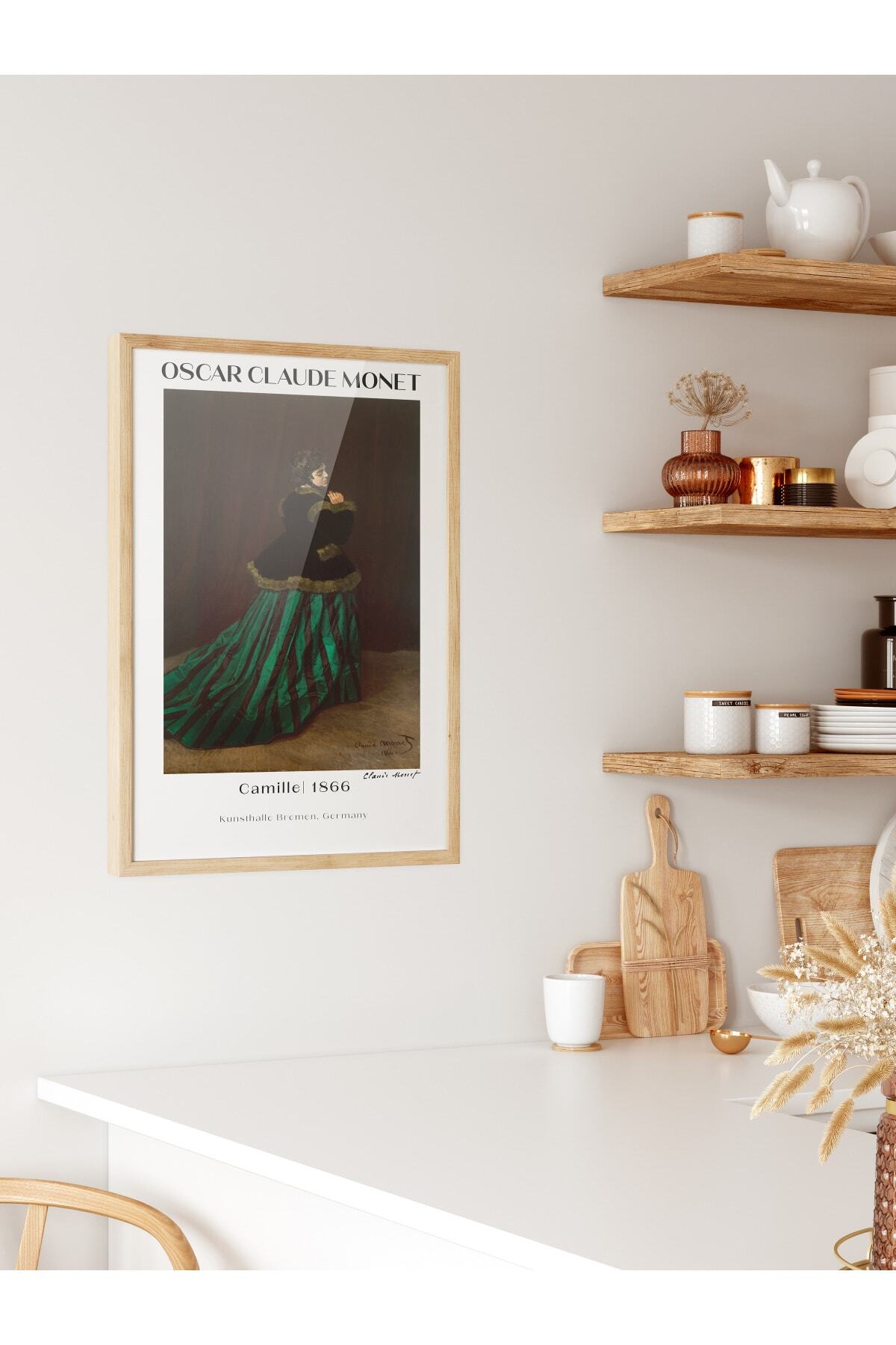 Monet Duvar Posteri - Duvar Dekoru - Sanat Serisi Posterleri - Kalın Kuşe Kağıt - Çerçevesiz