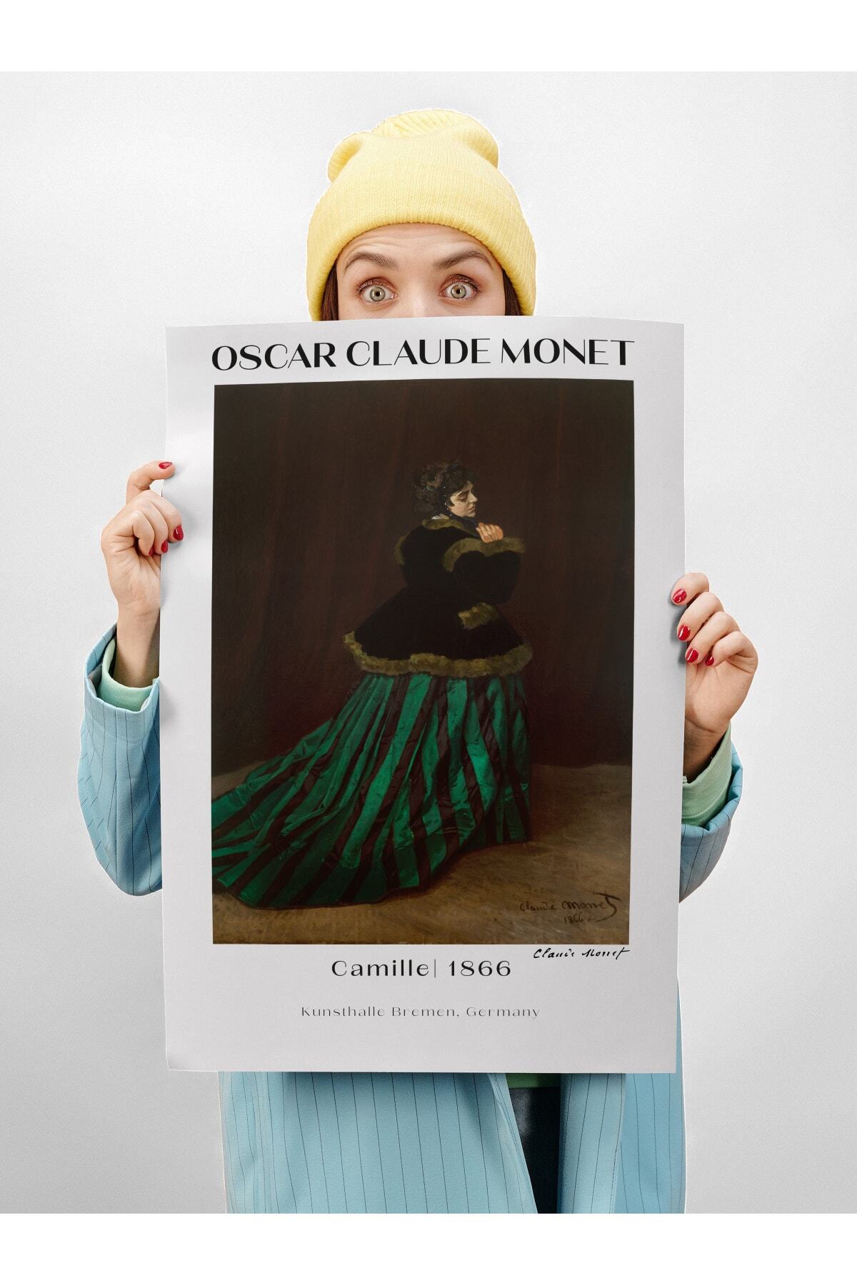 Monet Duvar Posteri - Duvar Dekoru - Sanat Serisi Posterleri - Kalın Kuşe Kağıt - Çerçevesiz