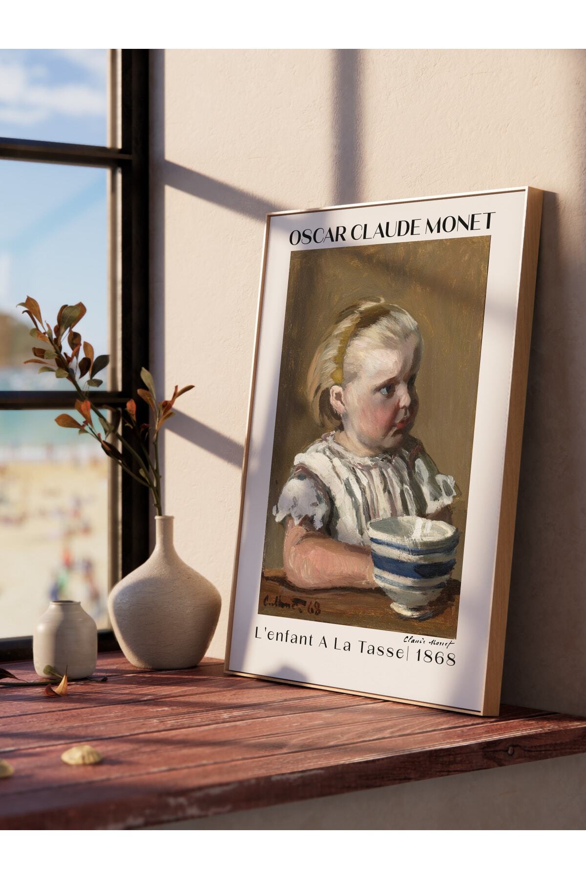 Monet Duvar Posteri - Duvar Dekoru - Sanat Serisi Posterleri - Kalın Kuşe Kağıt - Çerçevesiz