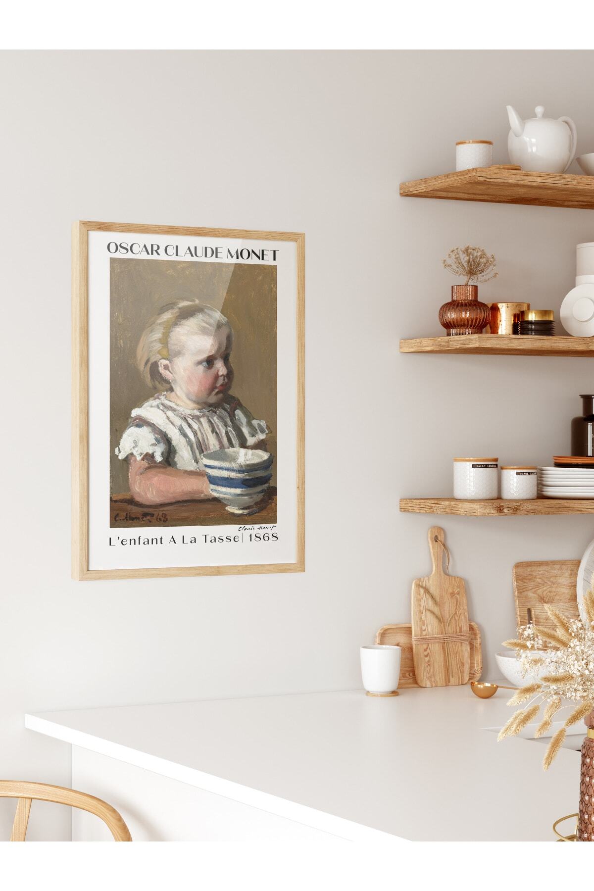 Monet Duvar Posteri - Duvar Dekoru - Sanat Serisi Posterleri - Kalın Kuşe Kağıt - Çerçevesiz