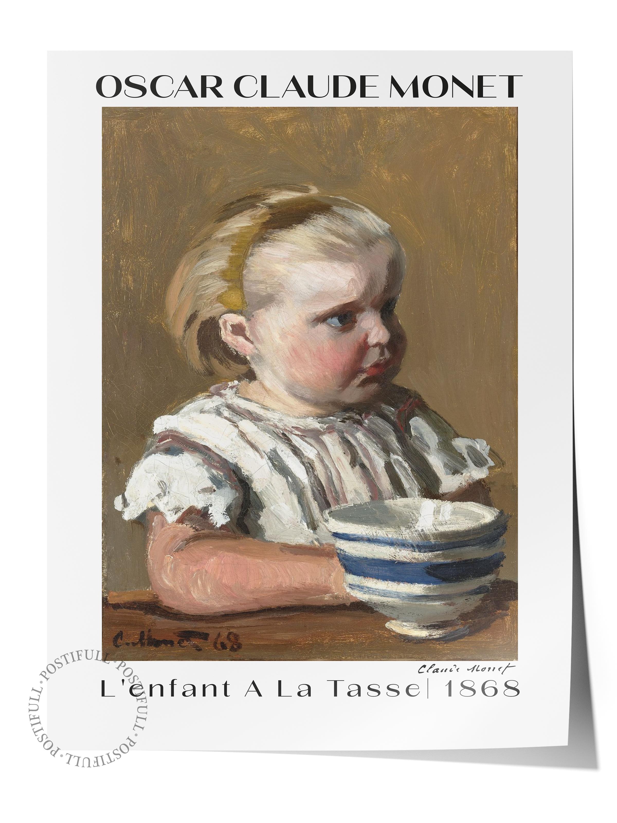 Monet Duvar Posteri - Duvar Dekoru - Sanat Serisi Posterleri - Kalın Kuşe Kağıt - Çerçevesiz