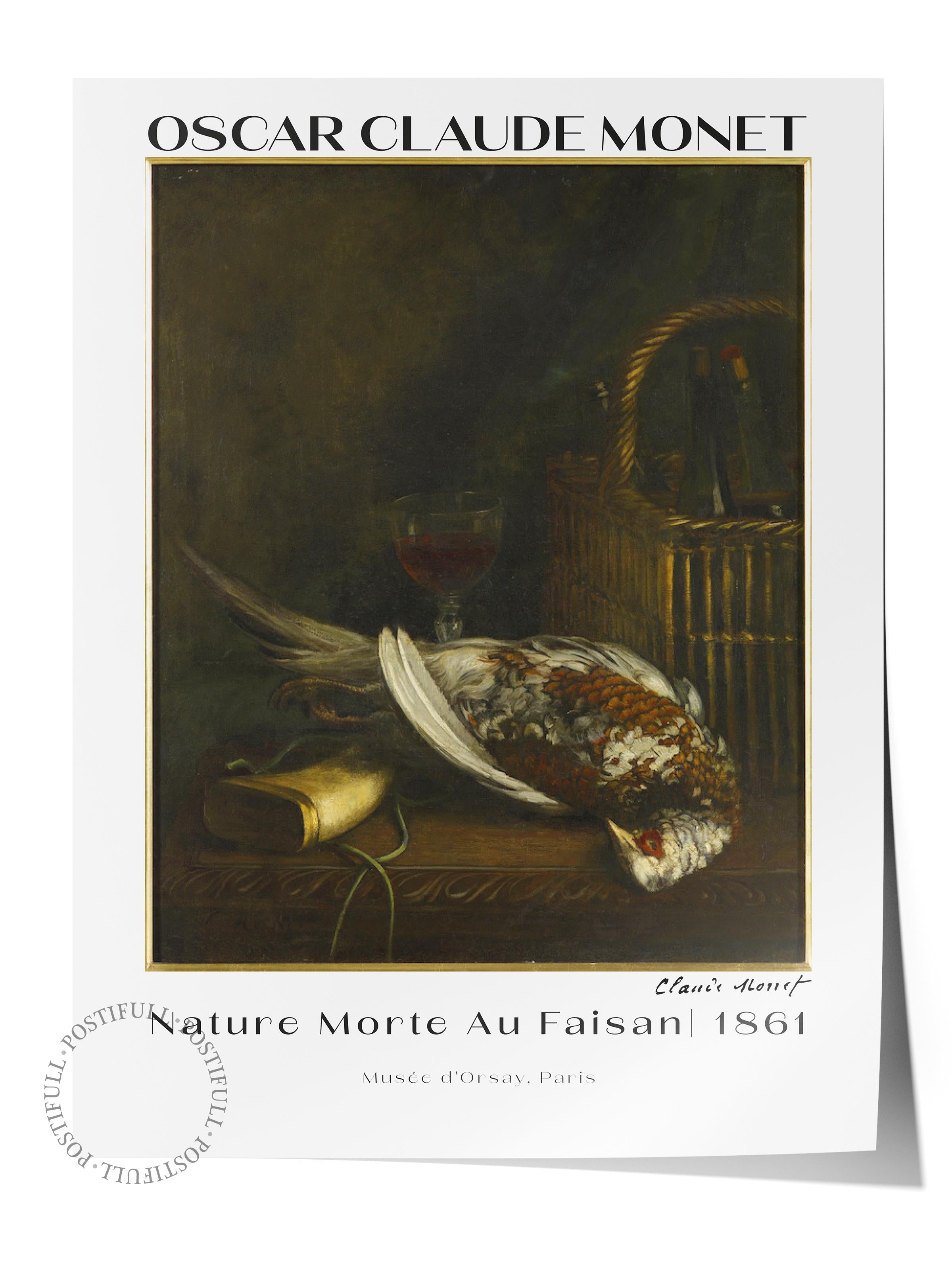 Monet Duvar Posteri - Duvar Dekoru - Sanat Serisi Posterleri - Kalın Kuşe Kağıt - Çerçevesiz