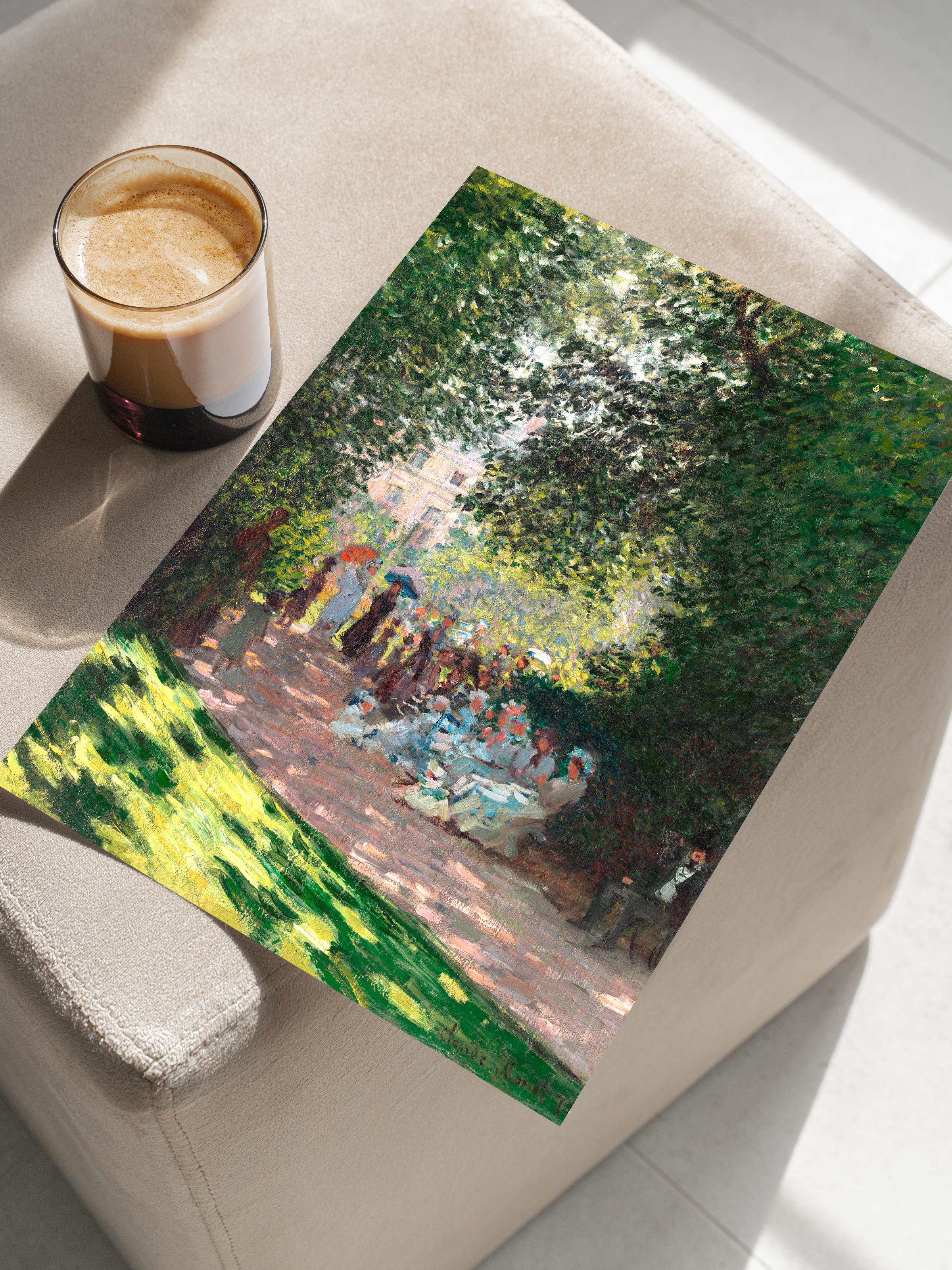 Monet Poster No:12 Modern Sanat Poster - Sanat Dekor Serisi - Duvar Tablosu, HD Baskı