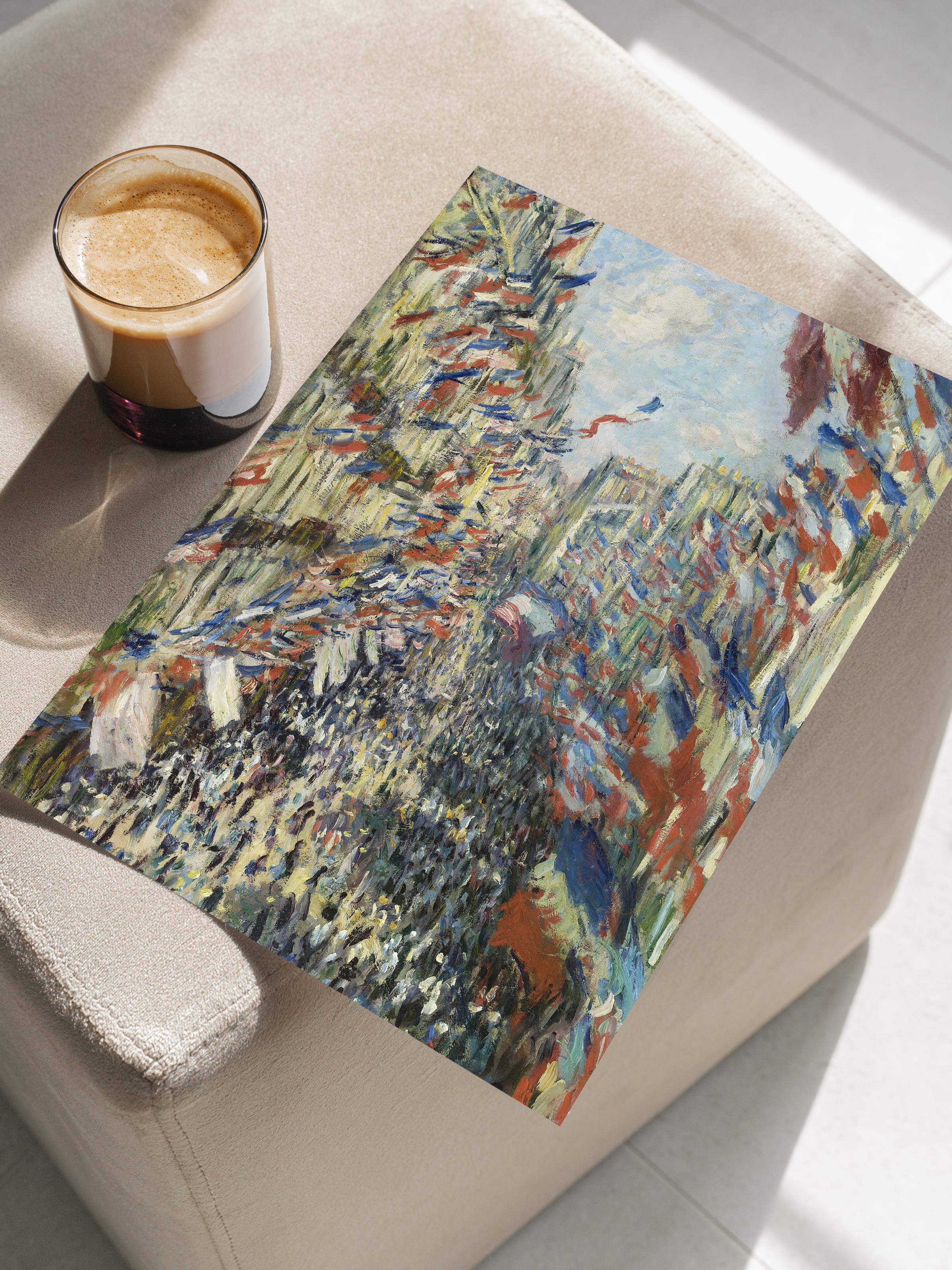 Monet Poster No:16 Modern Sanat Poster - Sanat Dekor Serisi - Duvar Tablosu, HD Baskı