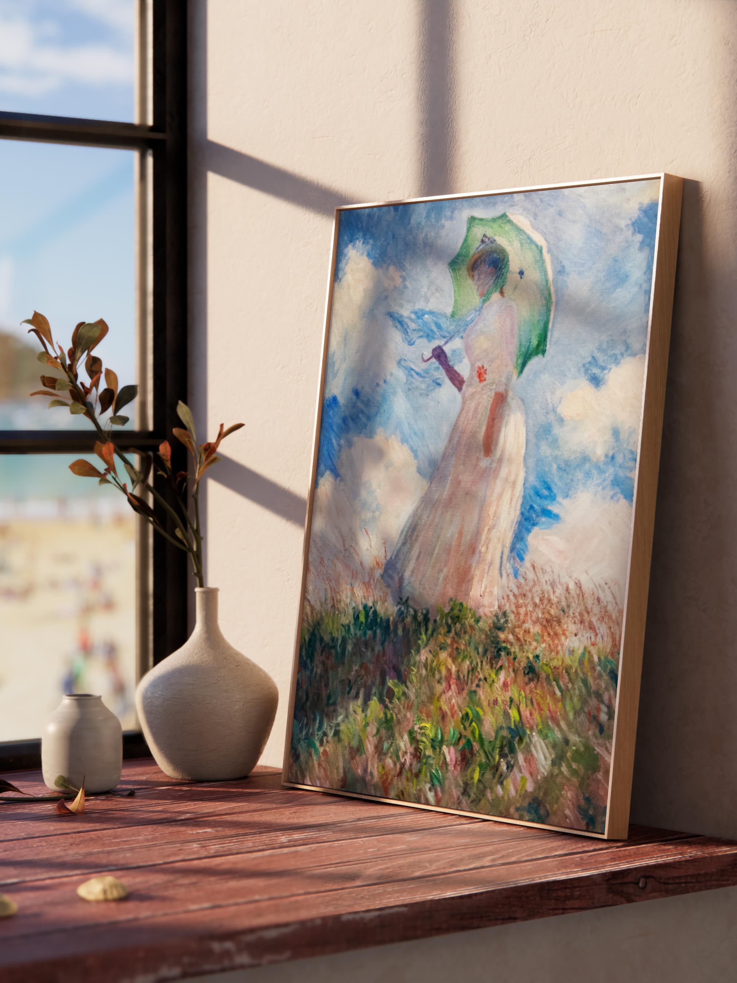 Monet Poster No:18 Modern Sanat Poster - Sanat Dekor Serisi - Duvar Tablosu, HD Baskı