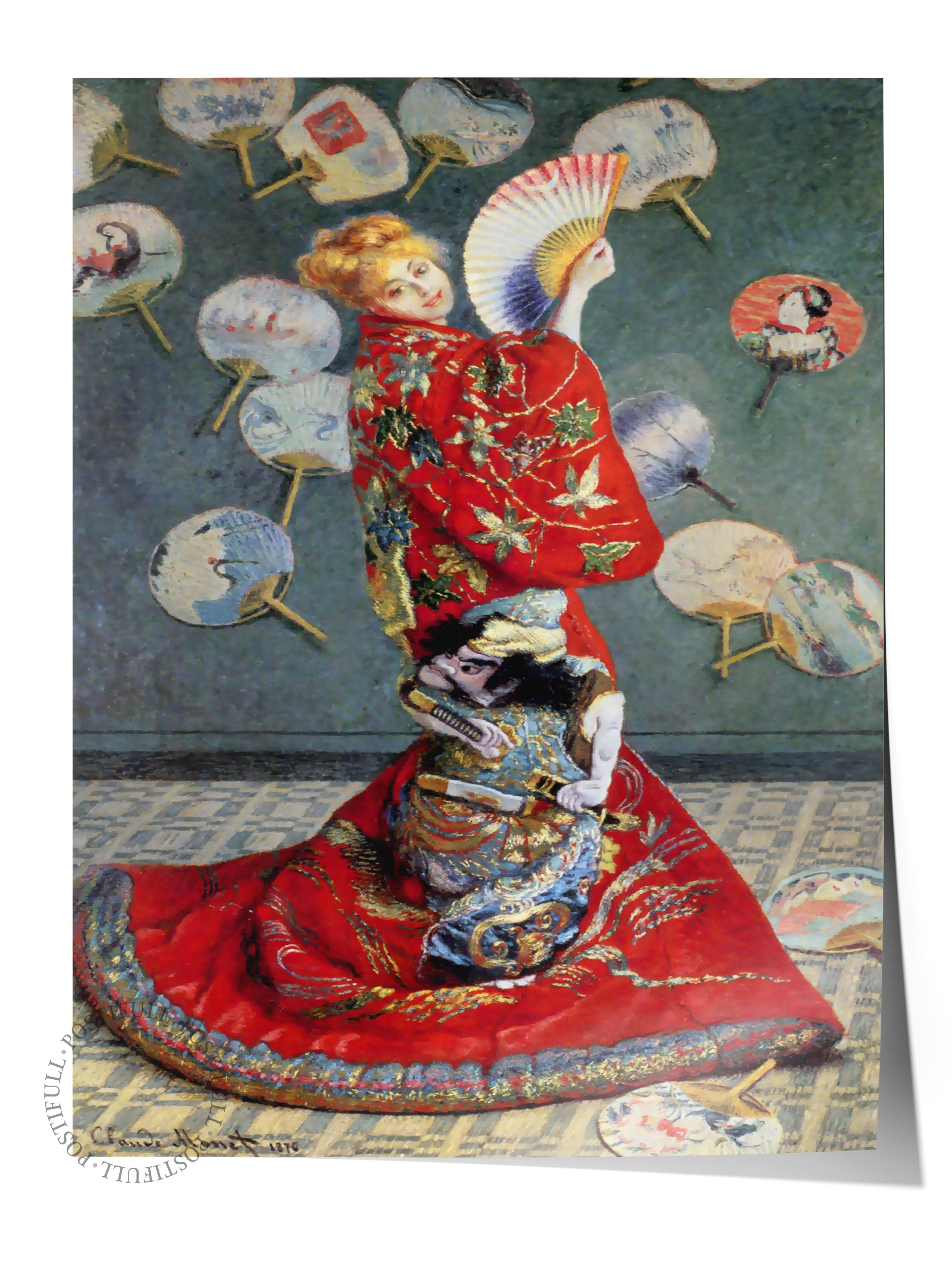 Monet Poster No:20 Modern Sanat Poster - Sanat Dekor Serisi - Duvar Tablosu, HD Baskı