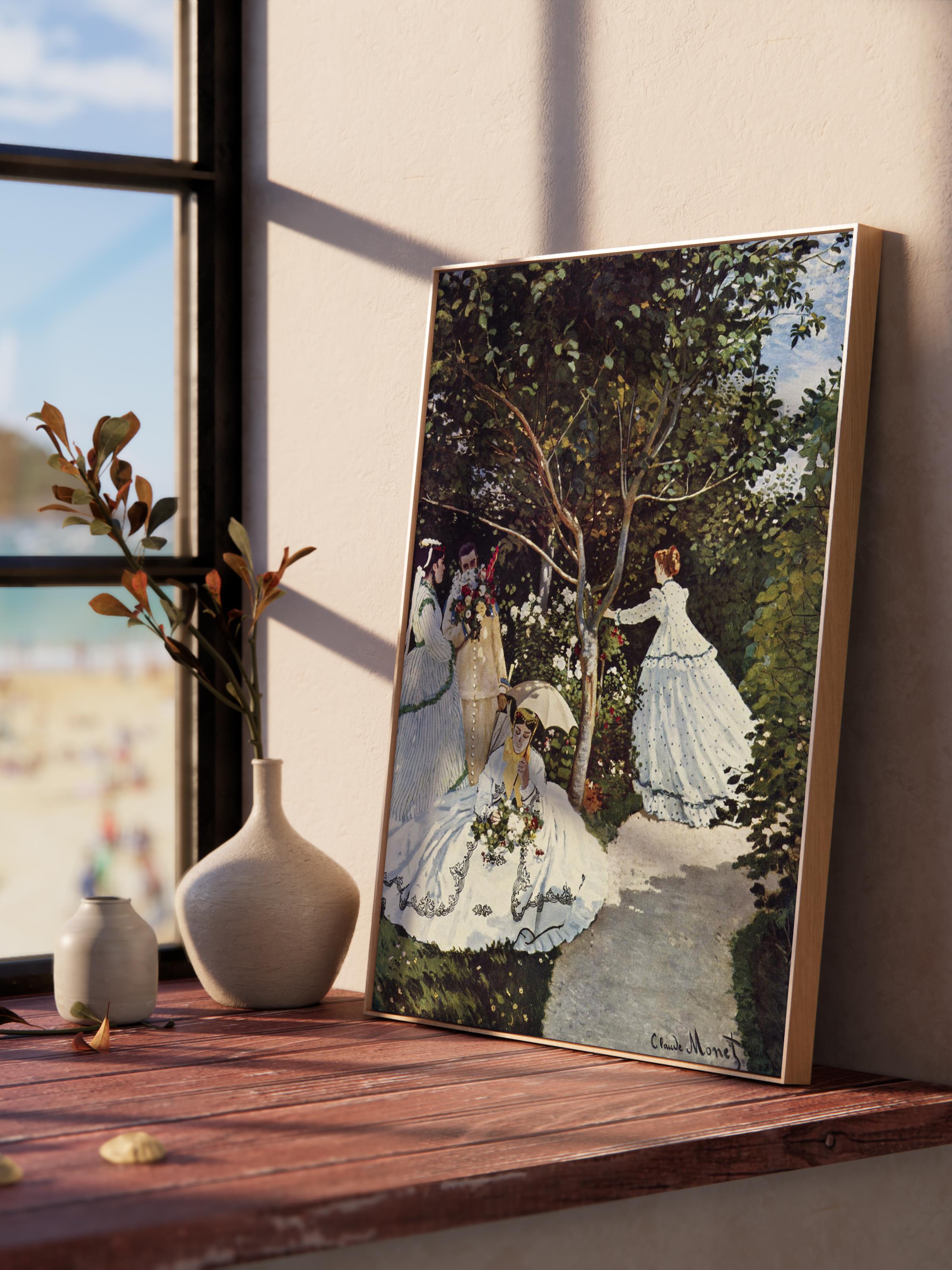 Monet Poster No:21 Modern Sanat Poster - Sanat Dekor Serisi - Duvar Tablosu, HD Baskı