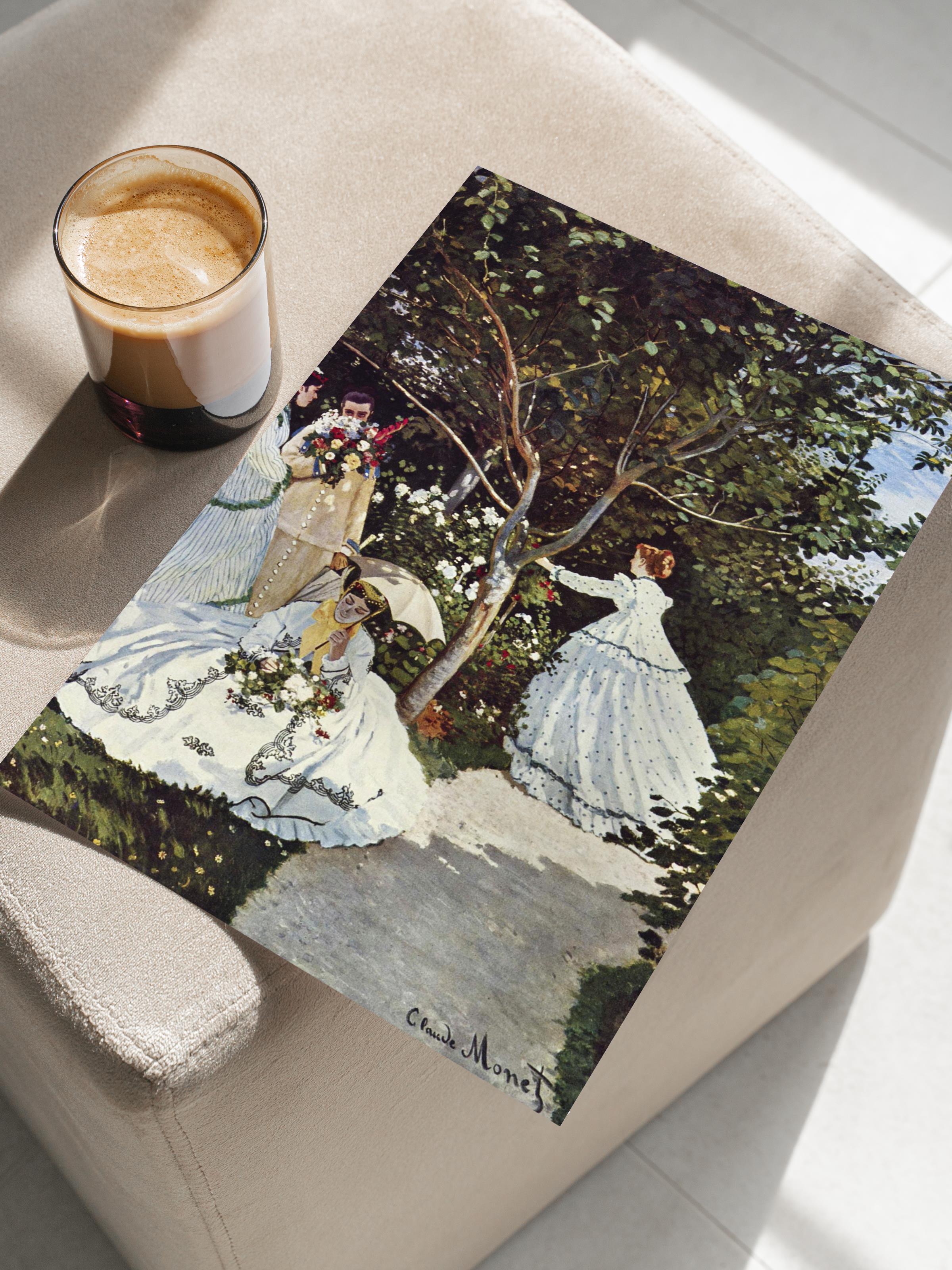 Monet Poster No:21 Modern Sanat Poster - Sanat Dekor Serisi - Duvar Tablosu, HD Baskı
