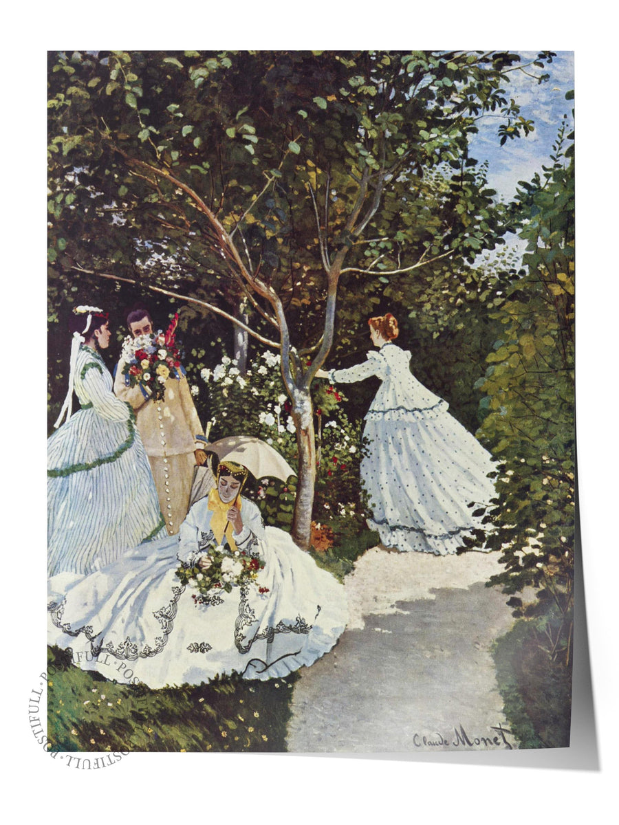 Monet Poster No:21 Modern Sanat Poster - Sanat Dekor Serisi - Duvar Tablosu, HD Baskı