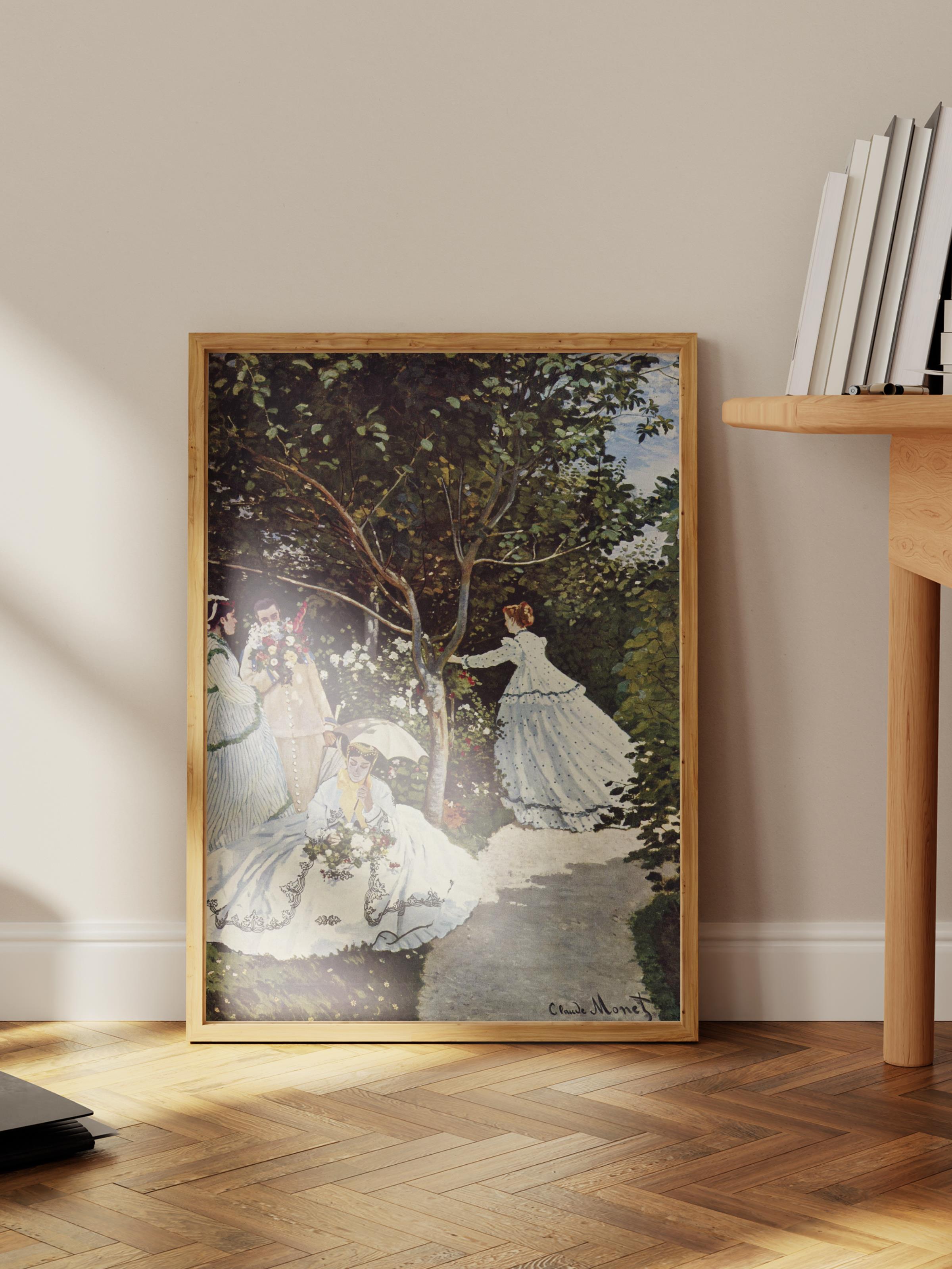 Monet Poster No:21 Modern Sanat Poster - Sanat Dekor Serisi - Duvar Tablosu, HD Baskı