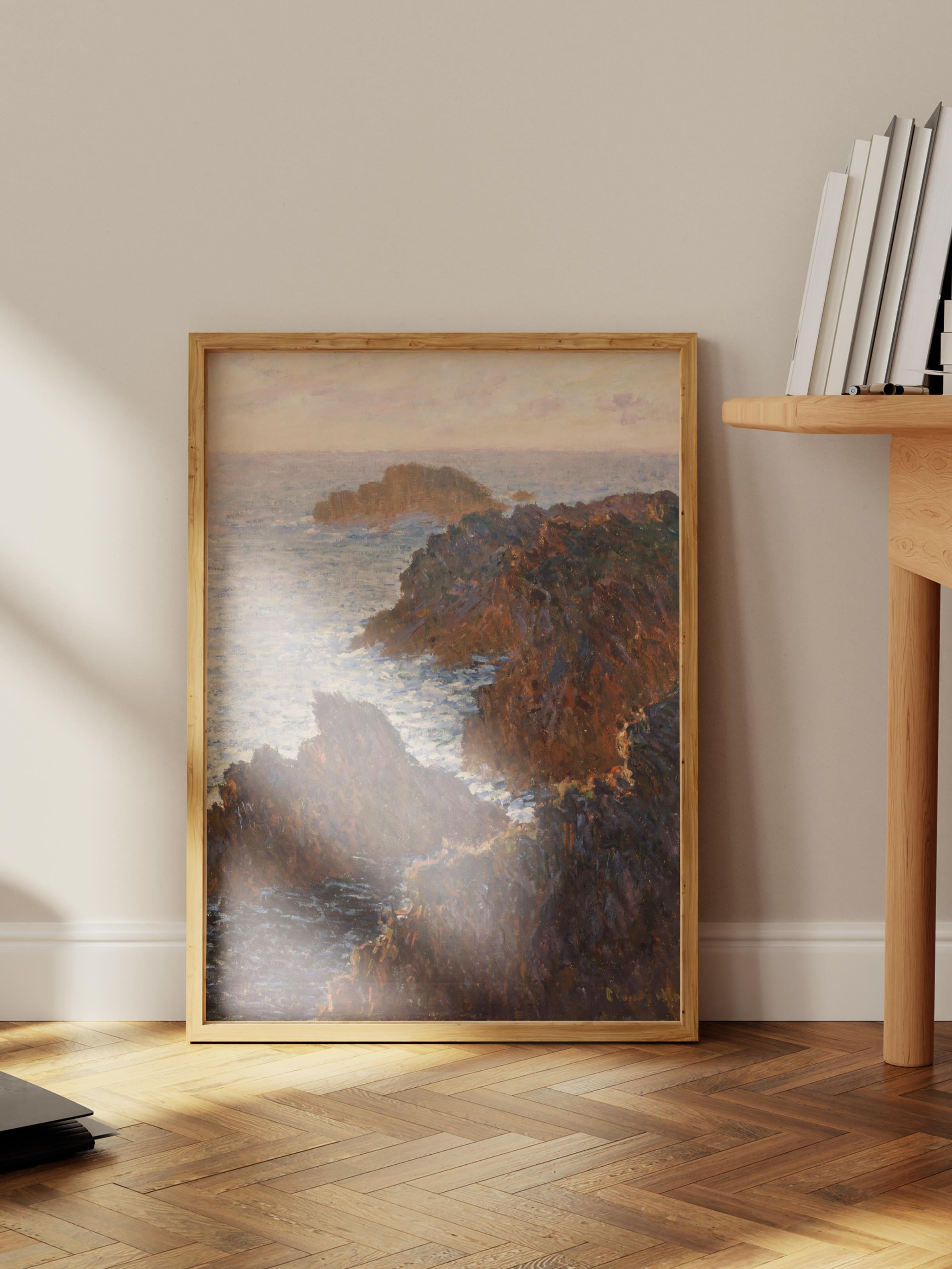 Monet Poster No:22 Modern Sanat Poster - Sanat Dekor Serisi - Duvar Tablosu, HD Baskı