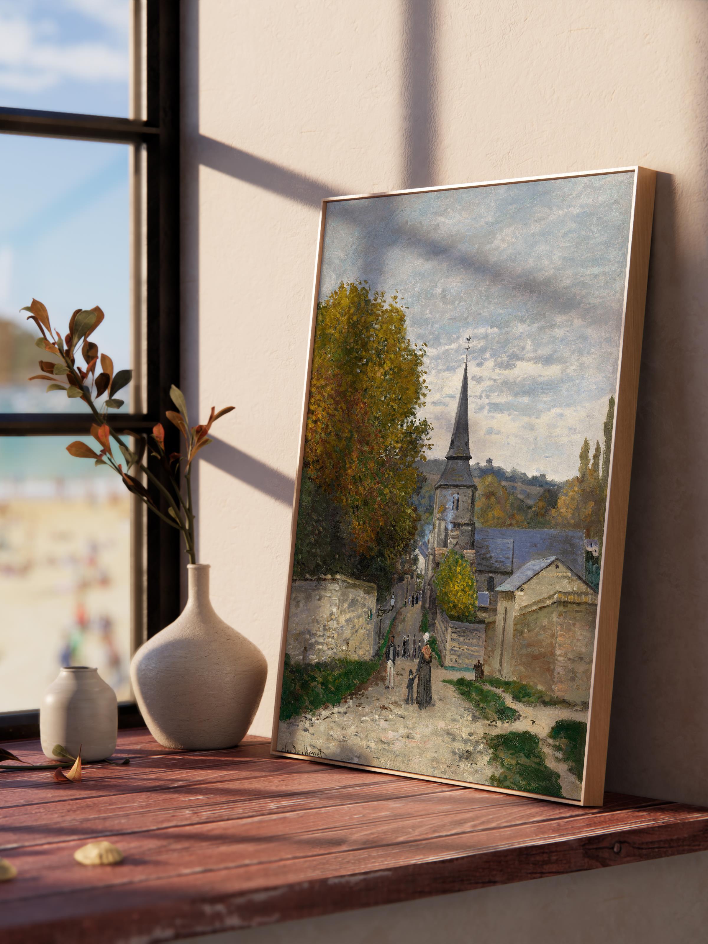 Monet Poster No:23 Modern Sanat Poster - Sanat Dekor Serisi - Duvar Tablosu, HD Baskı