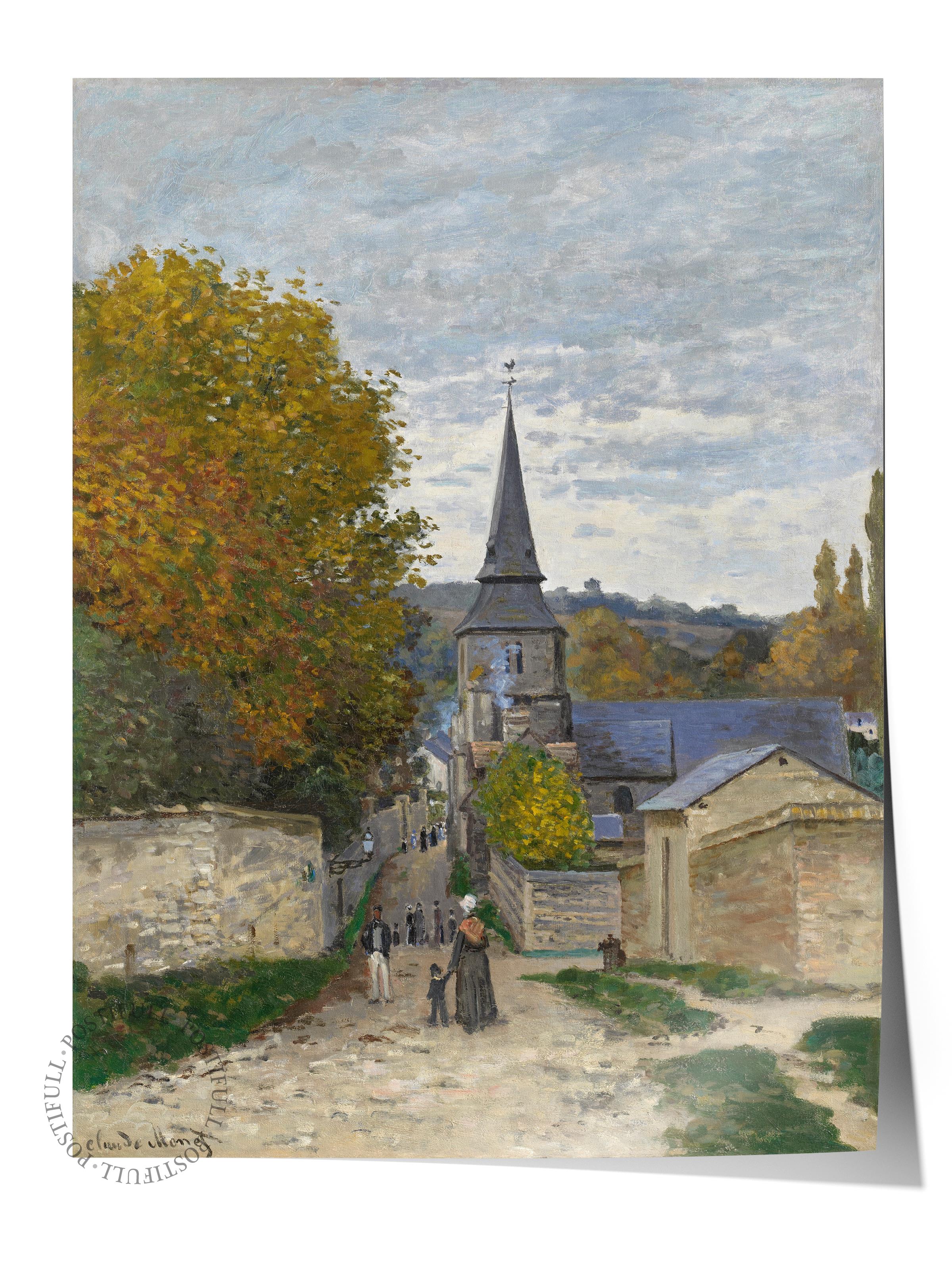 Monet Poster No:23 Modern Sanat Poster - Sanat Dekor Serisi - Duvar Tablosu, HD Baskı