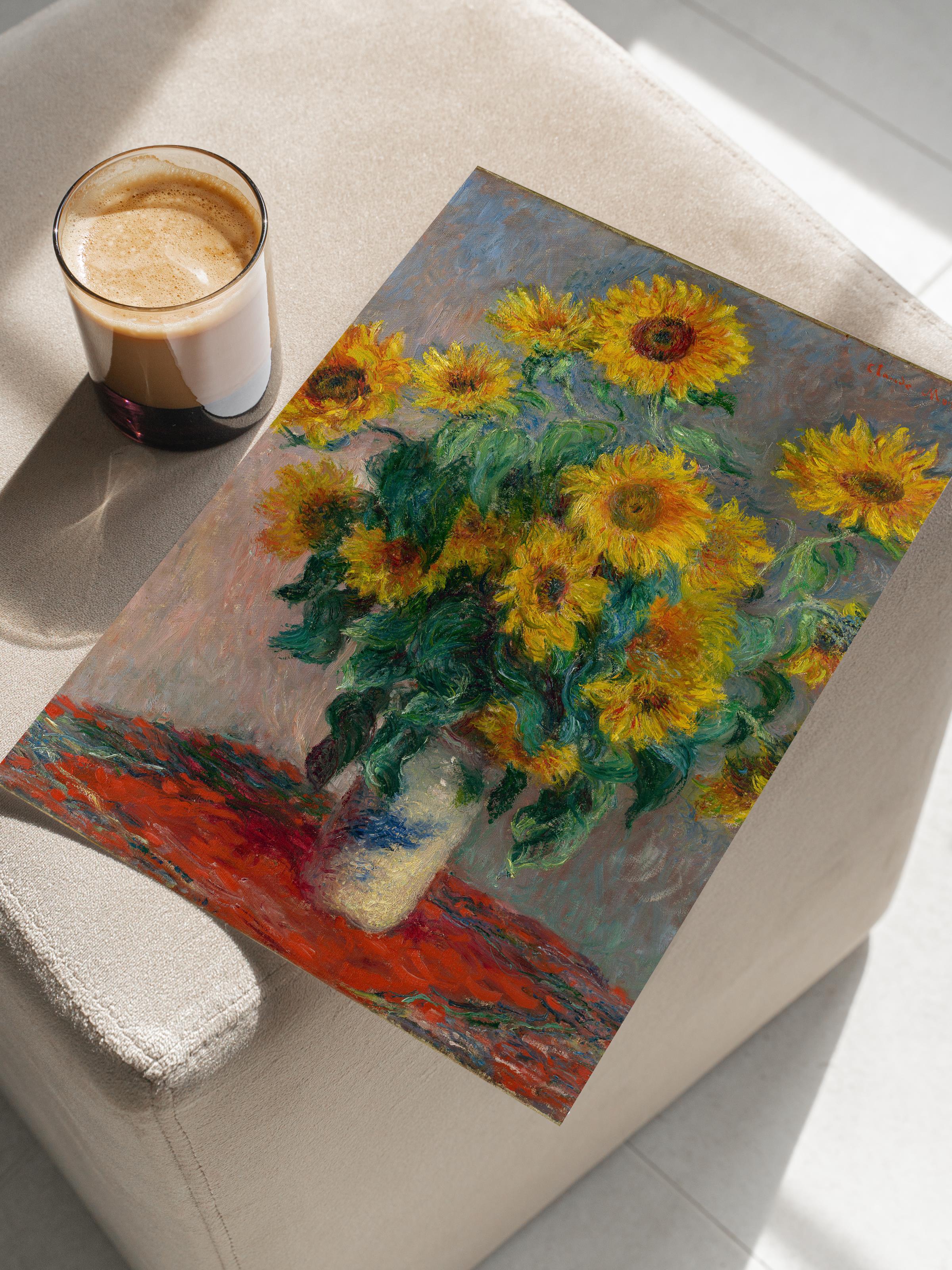 Monet Poster No:25 Modern Sanat Poster - Sanat Dekor Serisi - Duvar Tablosu, HD Baskı