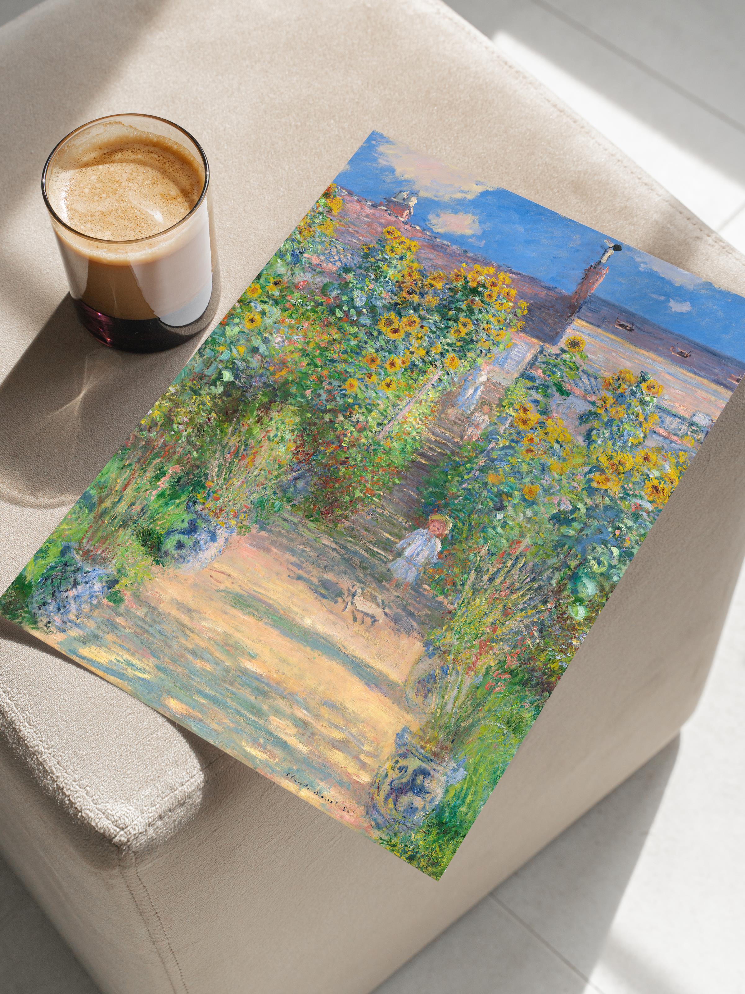 Monet Poster No:26 Modern Sanat Poster - Sanat Dekor Serisi - Duvar Tablosu, HD Baskı