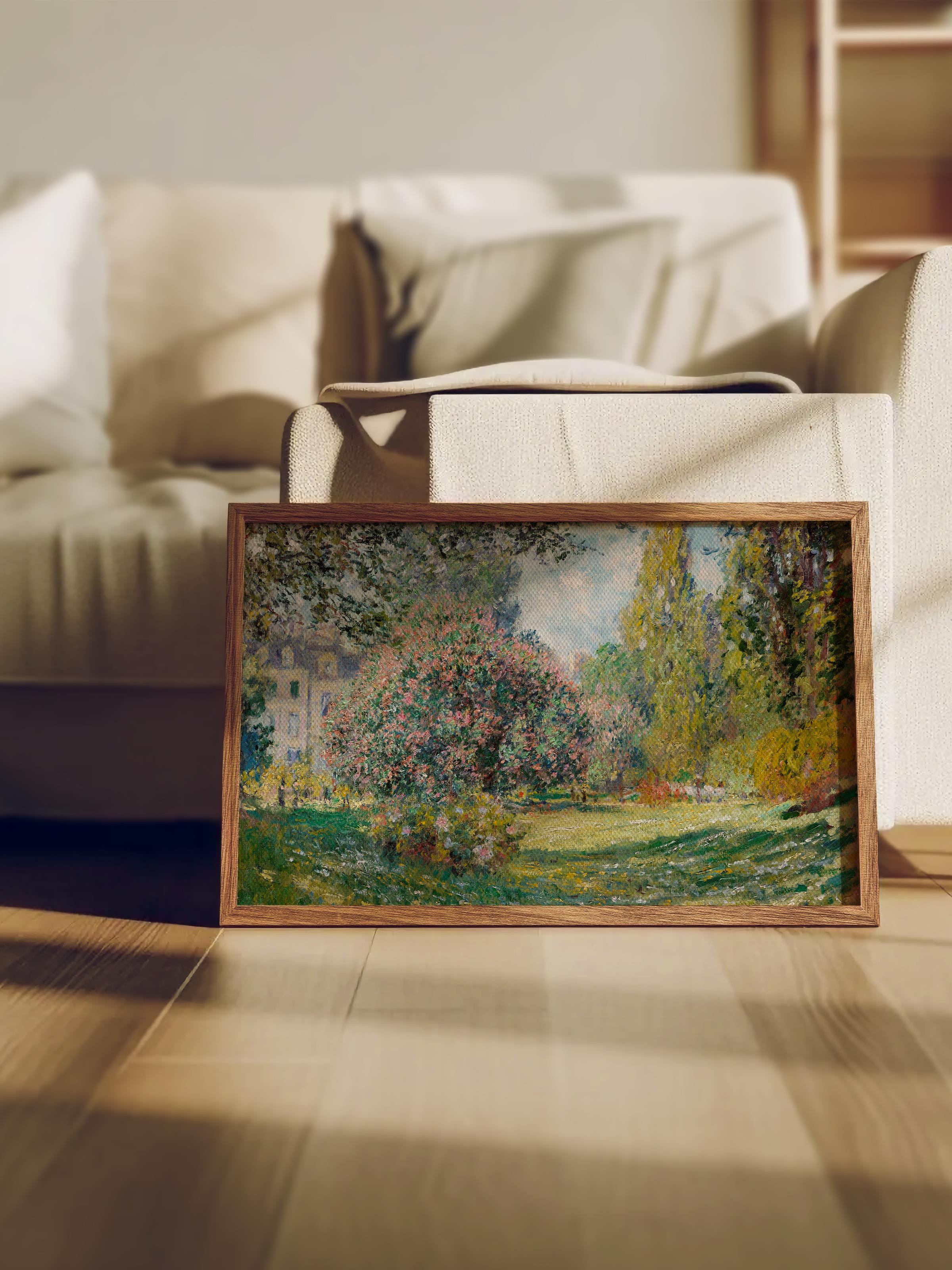 Monet Poster No:31 Modern Sanat Poster - Sanat Dekor Serisi - Duvar Tablosu, HD Baskı