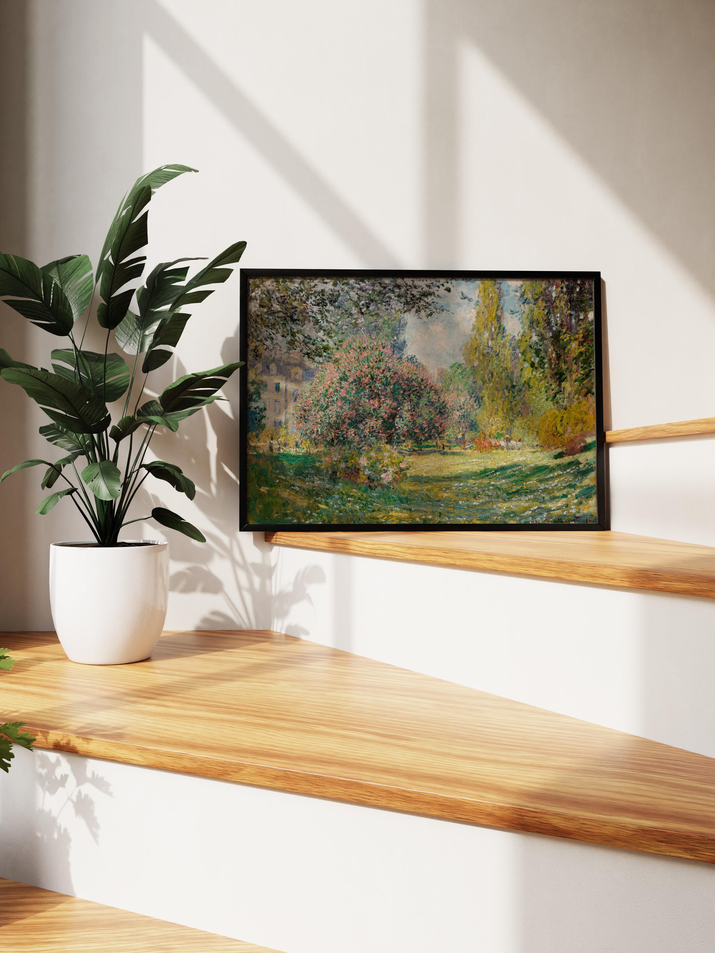 Monet Poster No:31 Modern Sanat Poster - Sanat Dekor Serisi - Duvar Tablosu, HD Baskı
