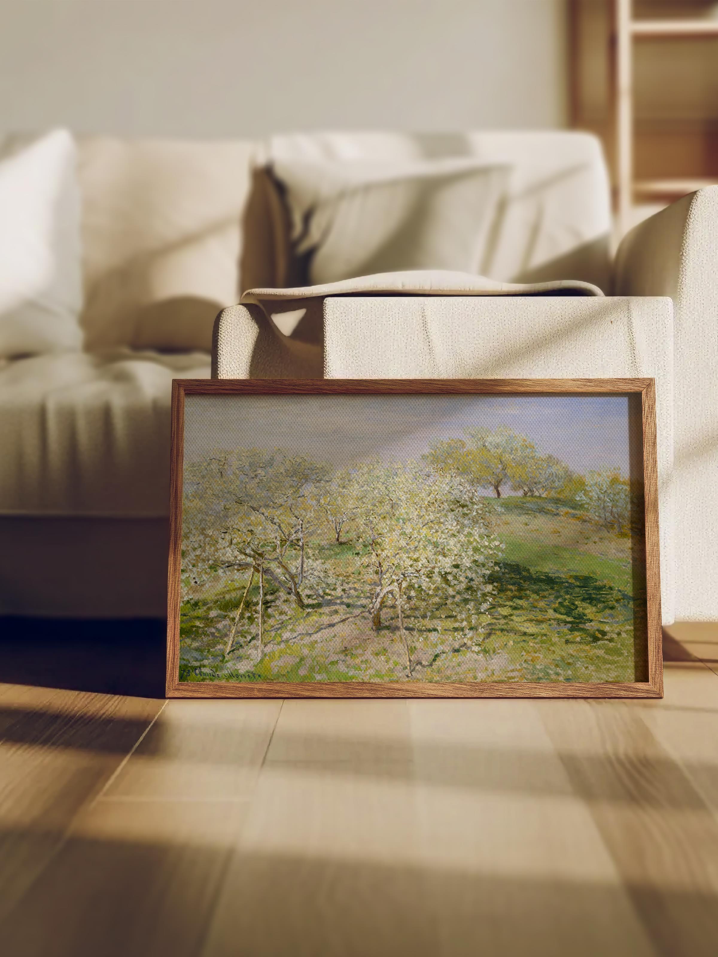 Monet Poster No:32 Modern Sanat Poster - Sanat Dekor Serisi - Duvar Tablosu, HD Baskı