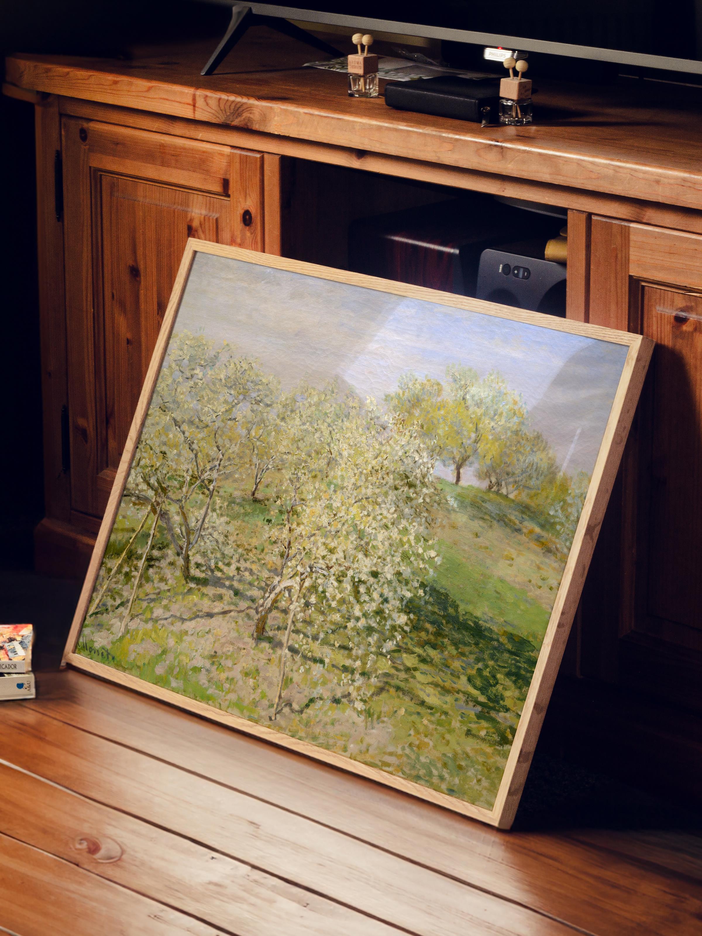 Monet Poster No:32 Modern Sanat Poster - Sanat Dekor Serisi - Duvar Tablosu, HD Baskı