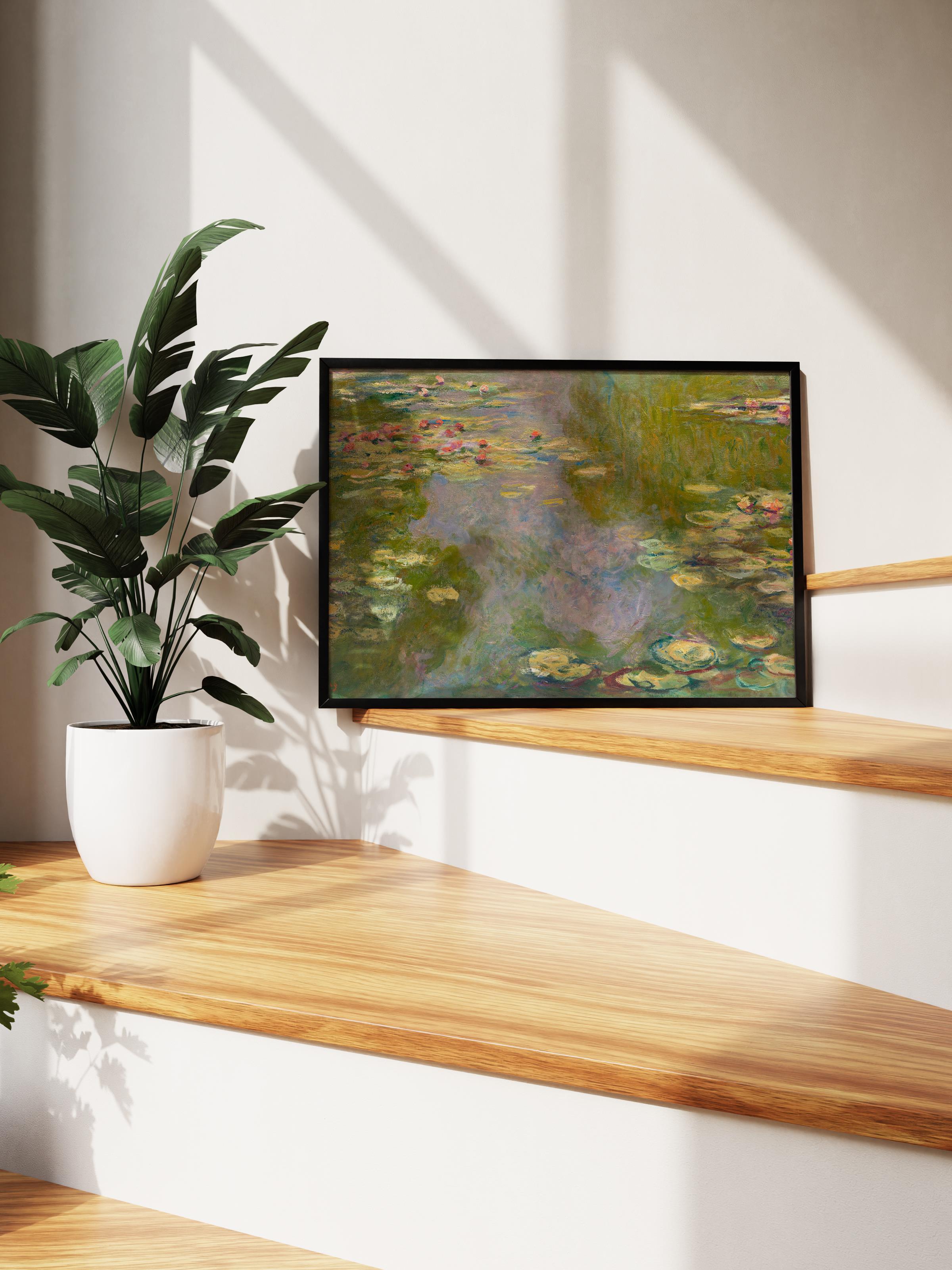Monet Poster No:34 Modern Sanat Poster - Sanat Dekor Serisi - Duvar Tablosu, HD Baskı