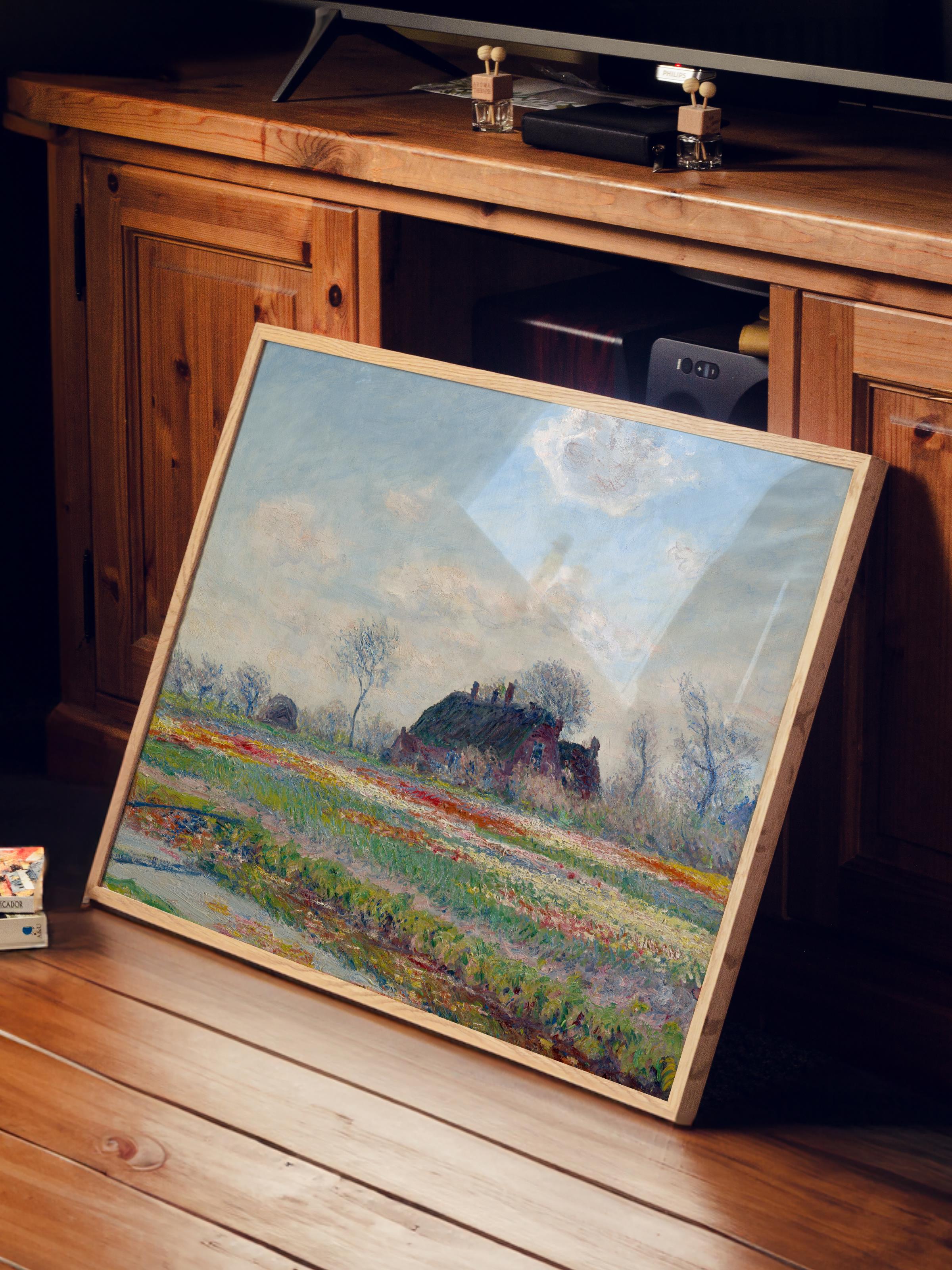 Monet Poster No:37 Modern Sanat Poster - Sanat Dekor Serisi - Duvar Tablosu, HD Baskı