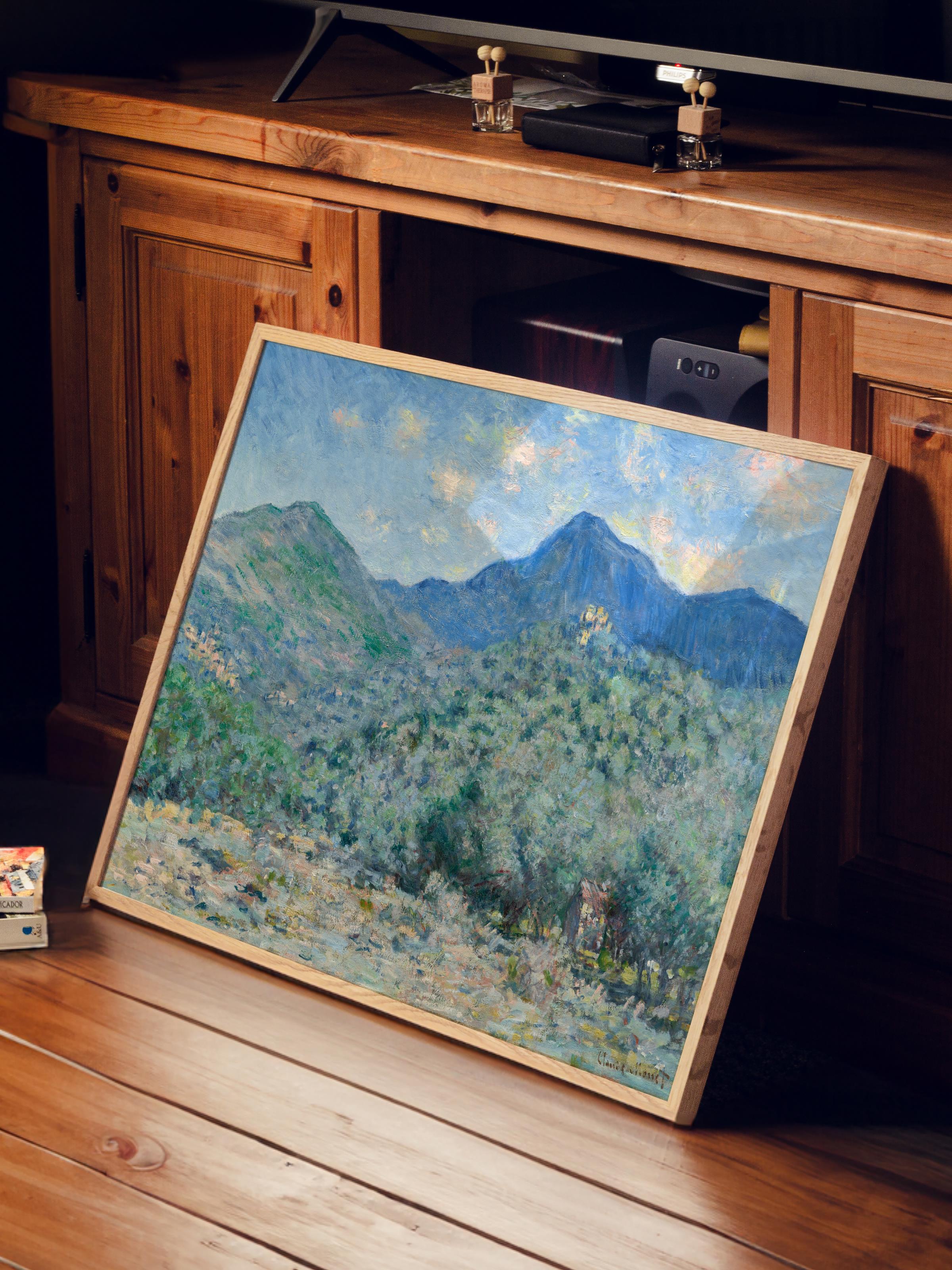 Monet Poster No:38 Modern Sanat Poster - Sanat Dekor Serisi - Duvar Tablosu, HD Baskı