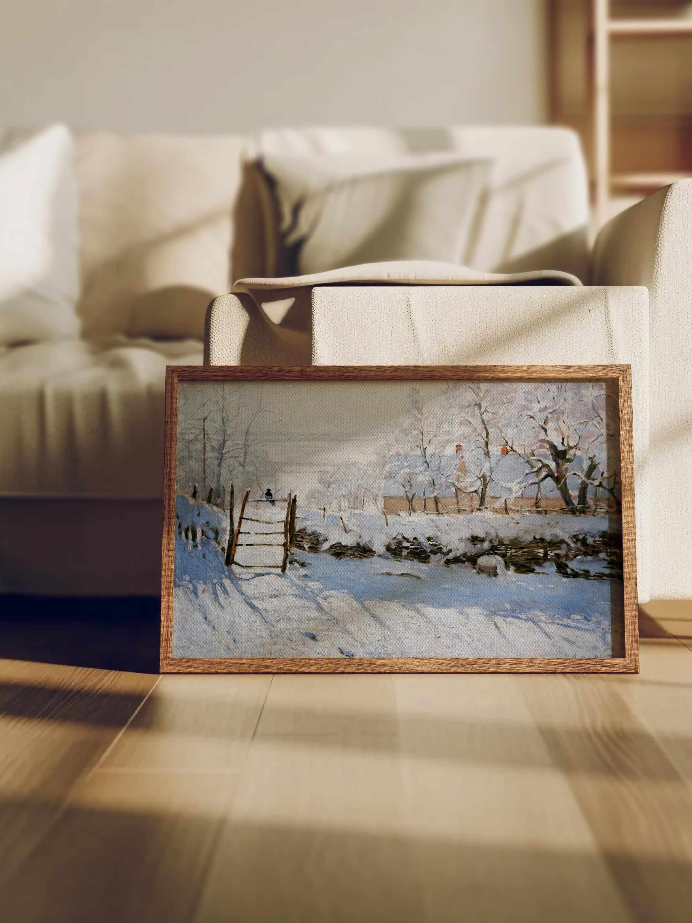 Monet Poster No:42 Modern Sanat Poster - Sanat Dekor Serisi - Duvar Tablosu, HD Baskı