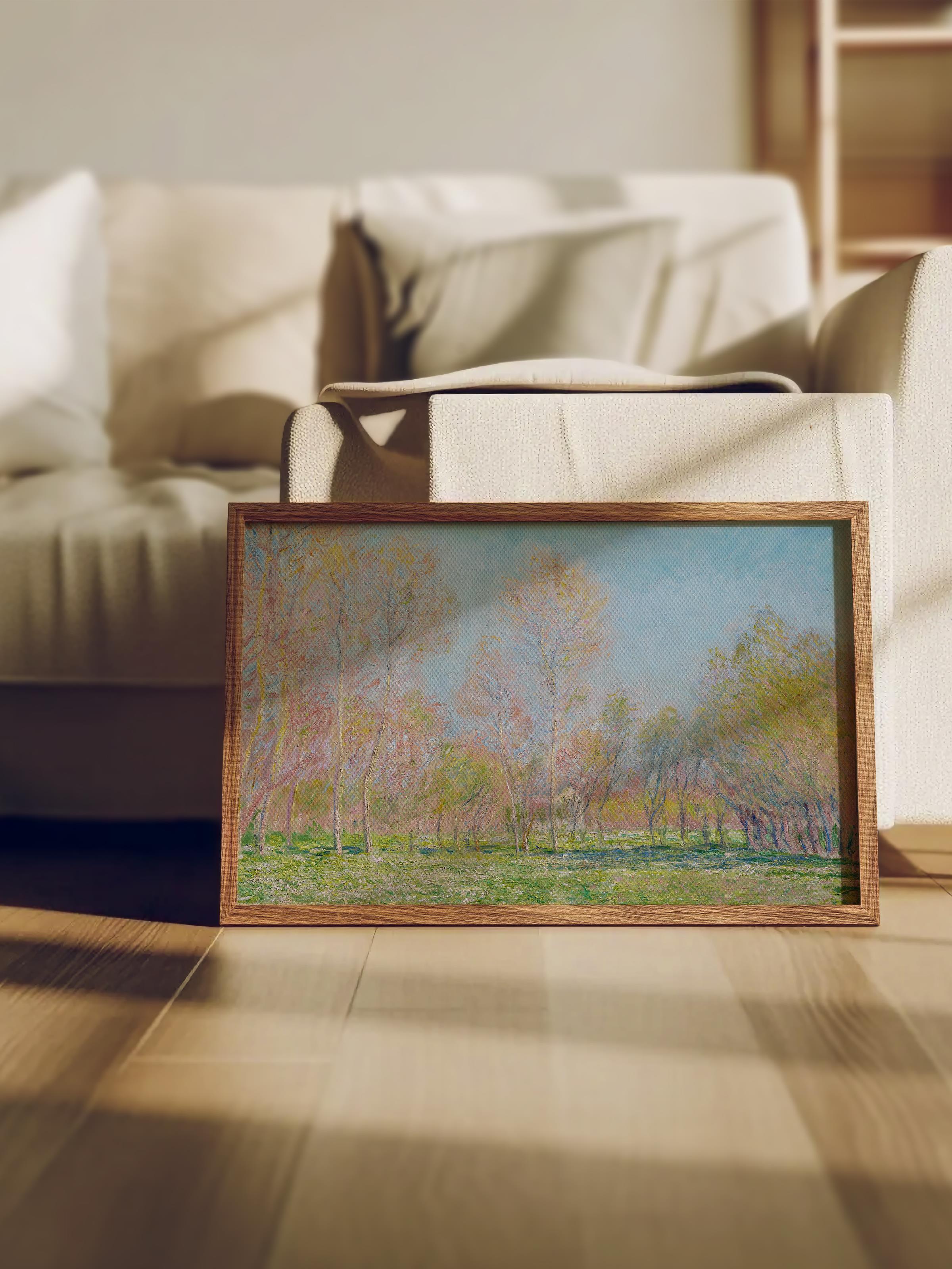 Monet Poster No:44 Modern Sanat Poster - Sanat Dekor Serisi - Duvar Tablosu, HD Baskı
