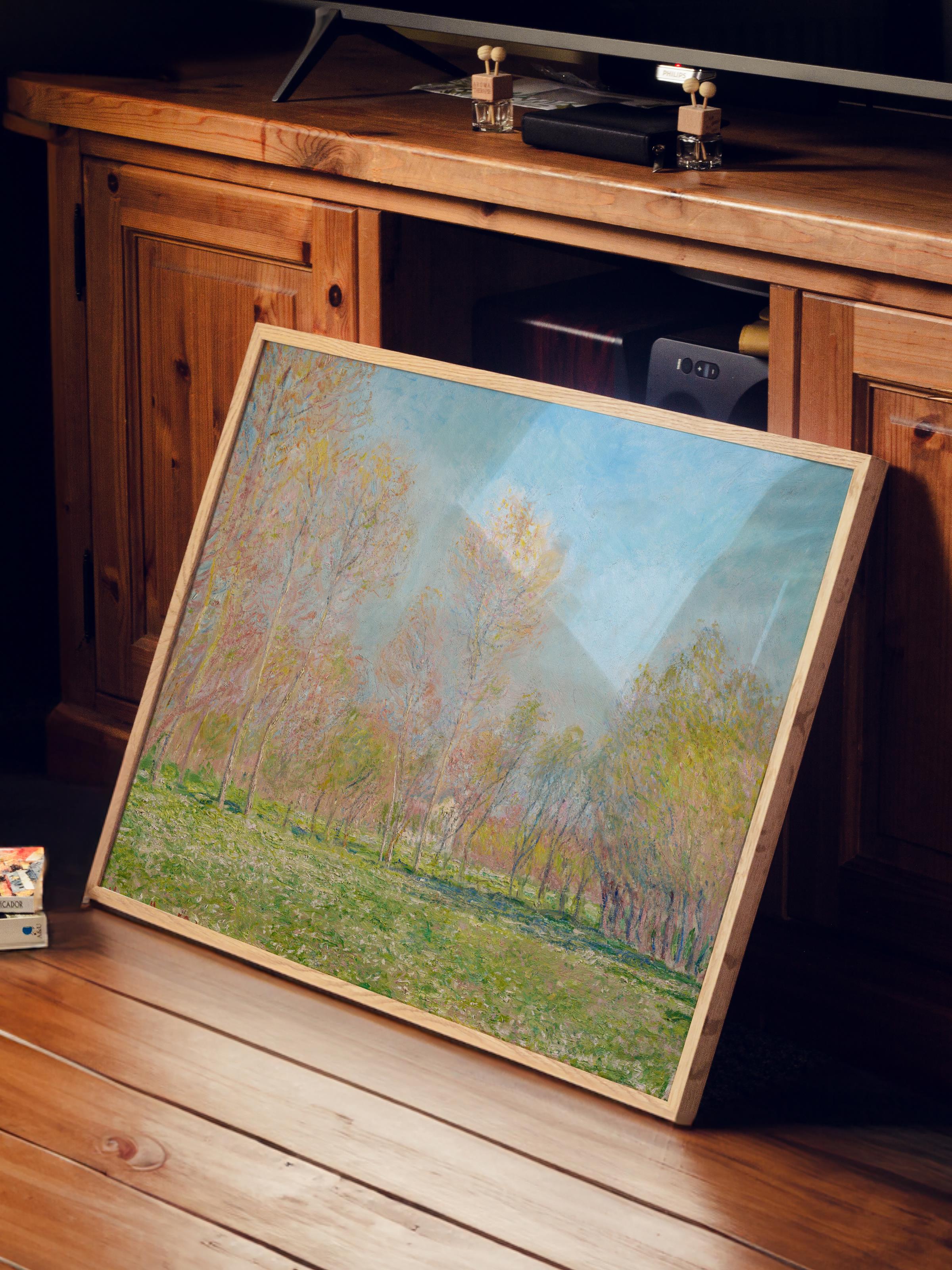 Monet Poster No:44 Modern Sanat Poster - Sanat Dekor Serisi - Duvar Tablosu, HD Baskı