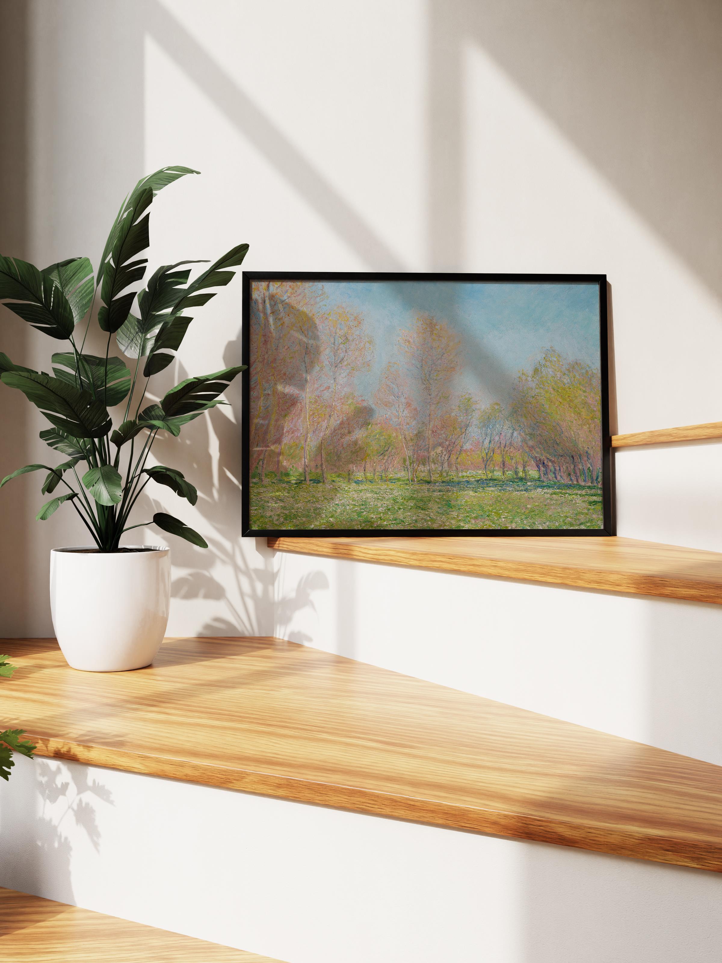 Monet Poster No:44 Modern Sanat Poster - Sanat Dekor Serisi - Duvar Tablosu, HD Baskı