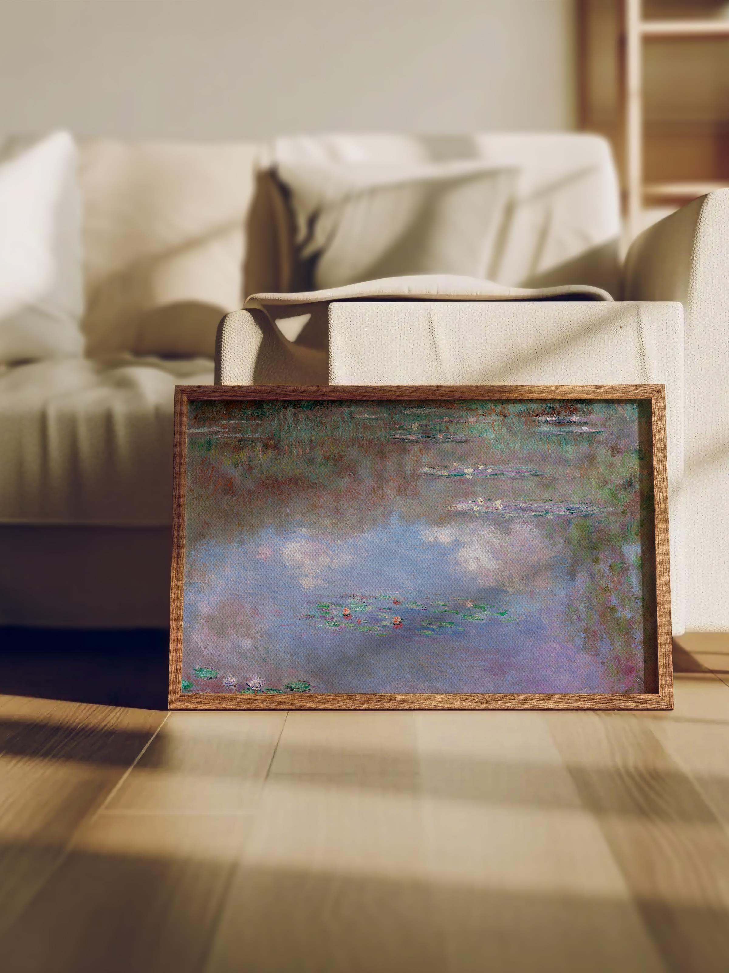 Monet Poster No:45 Modern Sanat Poster - Sanat Dekor Serisi - Duvar Tablosu, HD Baskı