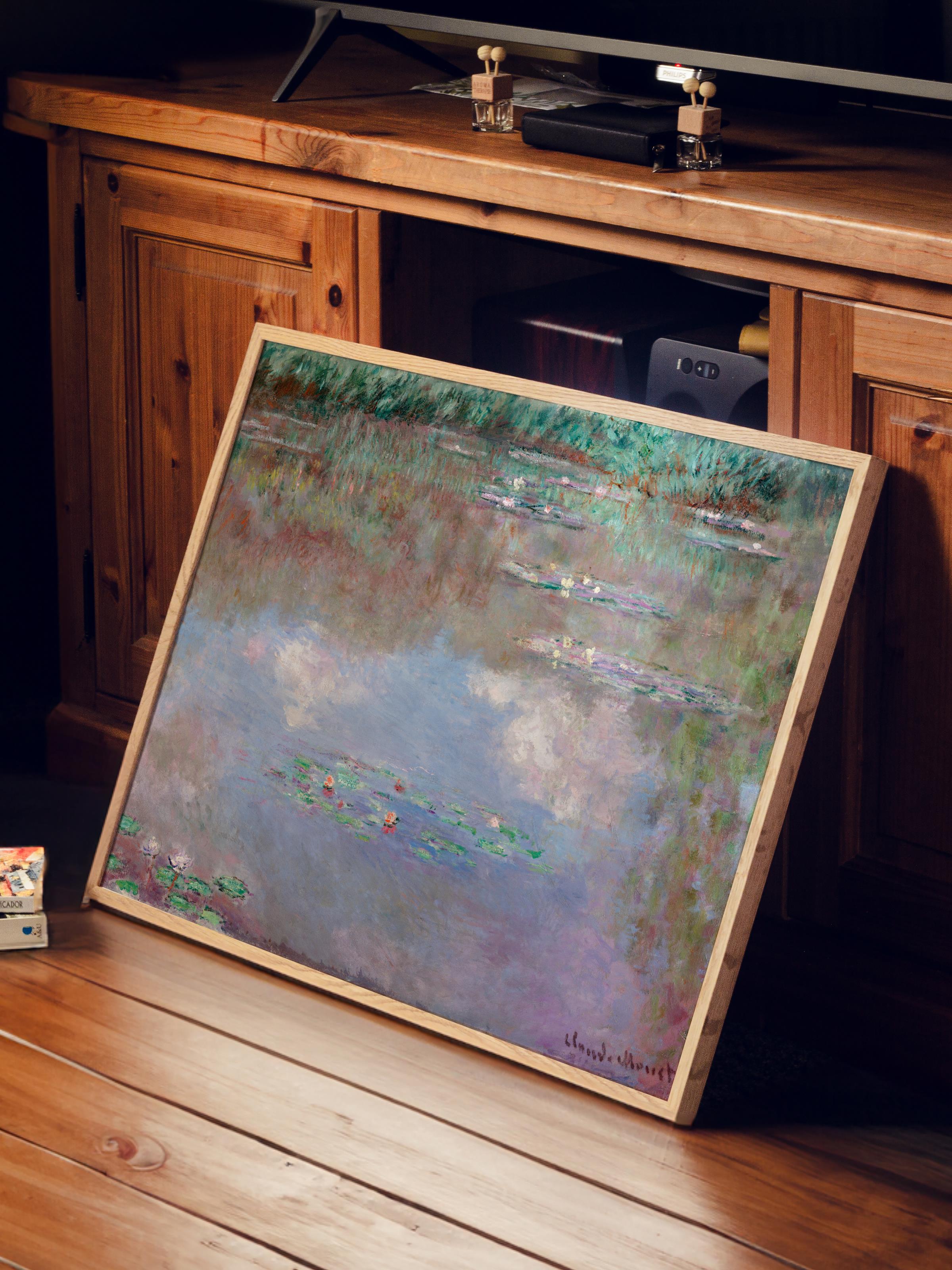 Monet Poster No:45 Modern Sanat Poster - Sanat Dekor Serisi - Duvar Tablosu, HD Baskı