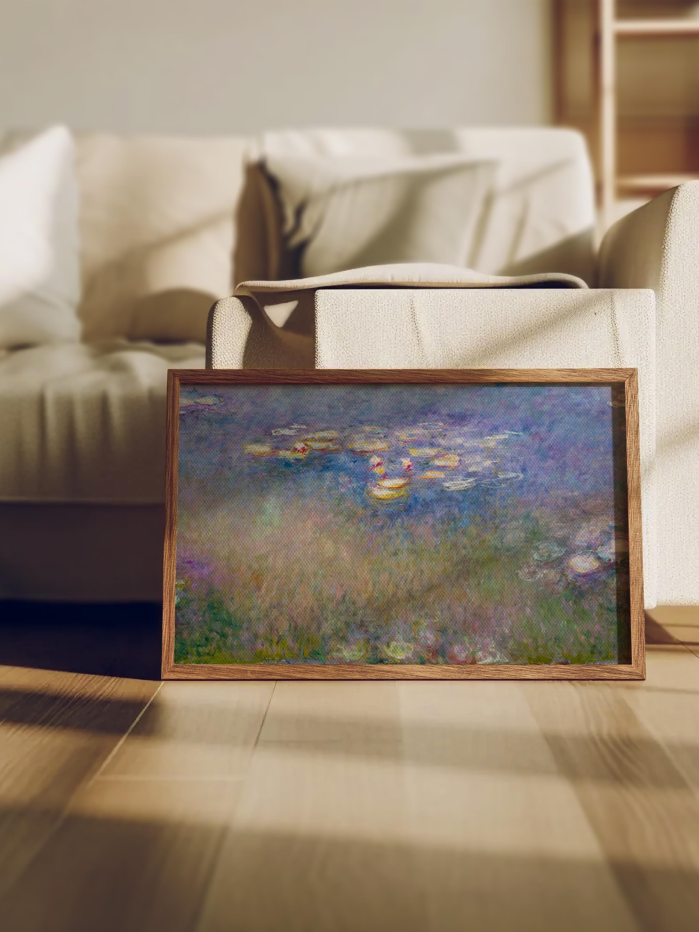 Monet Poster No:48 Modern Sanat Poster - Sanat Dekor Serisi - Duvar Tablosu, HD Baskı