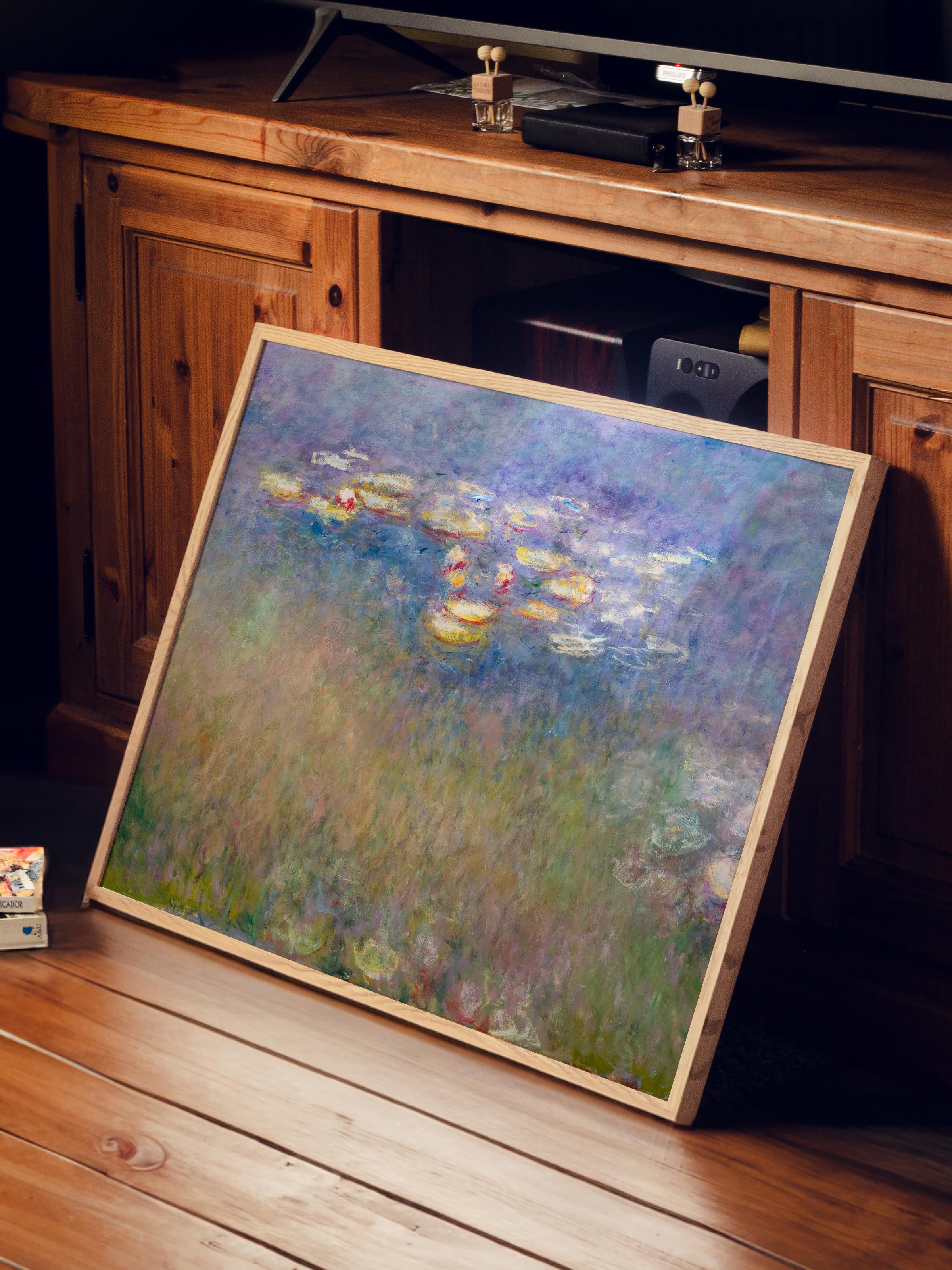 Monet Poster No:48 Modern Sanat Poster - Sanat Dekor Serisi - Duvar Tablosu, HD Baskı