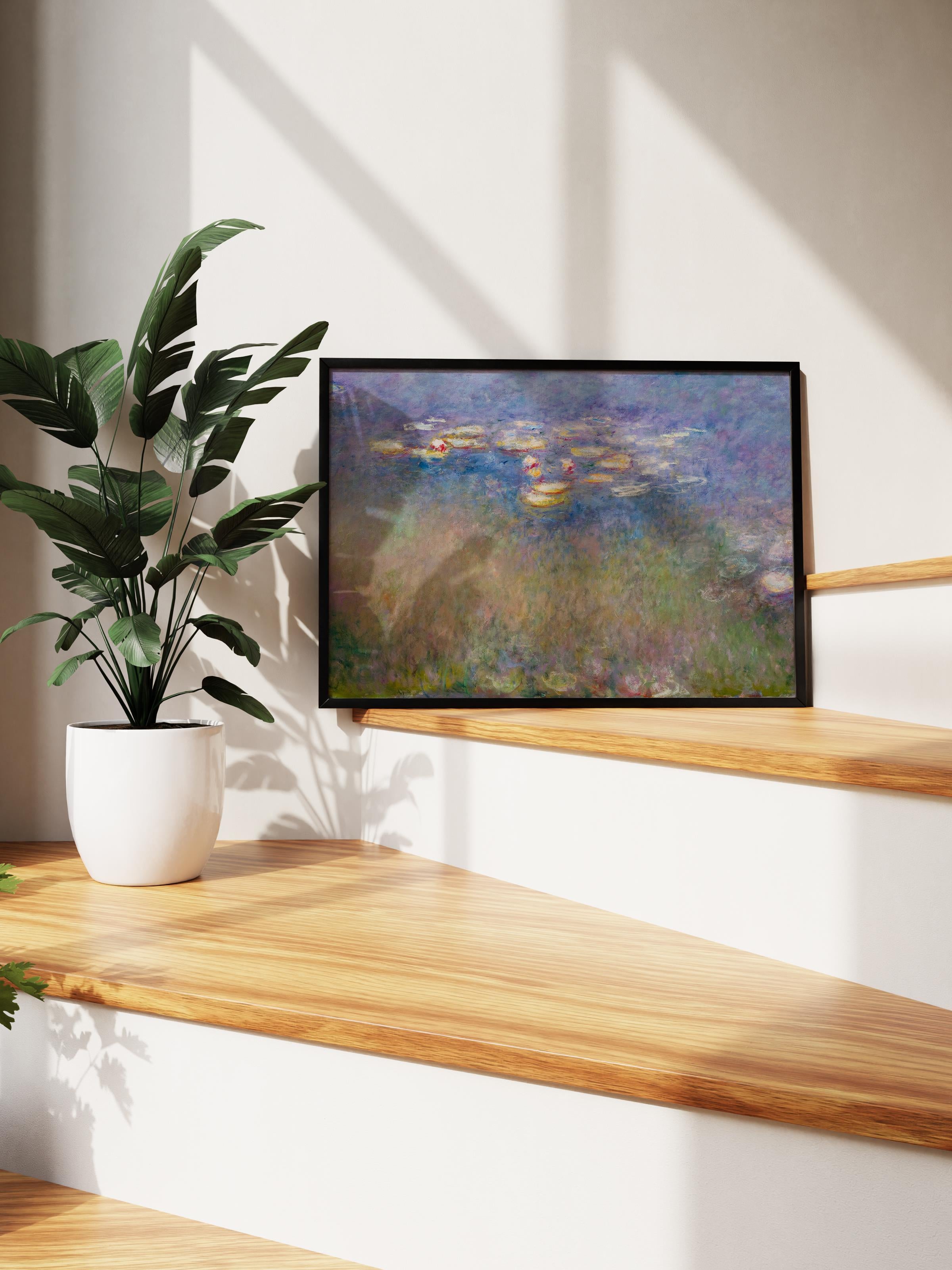 Monet Poster No:48 Modern Sanat Poster - Sanat Dekor Serisi - Duvar Tablosu, HD Baskı