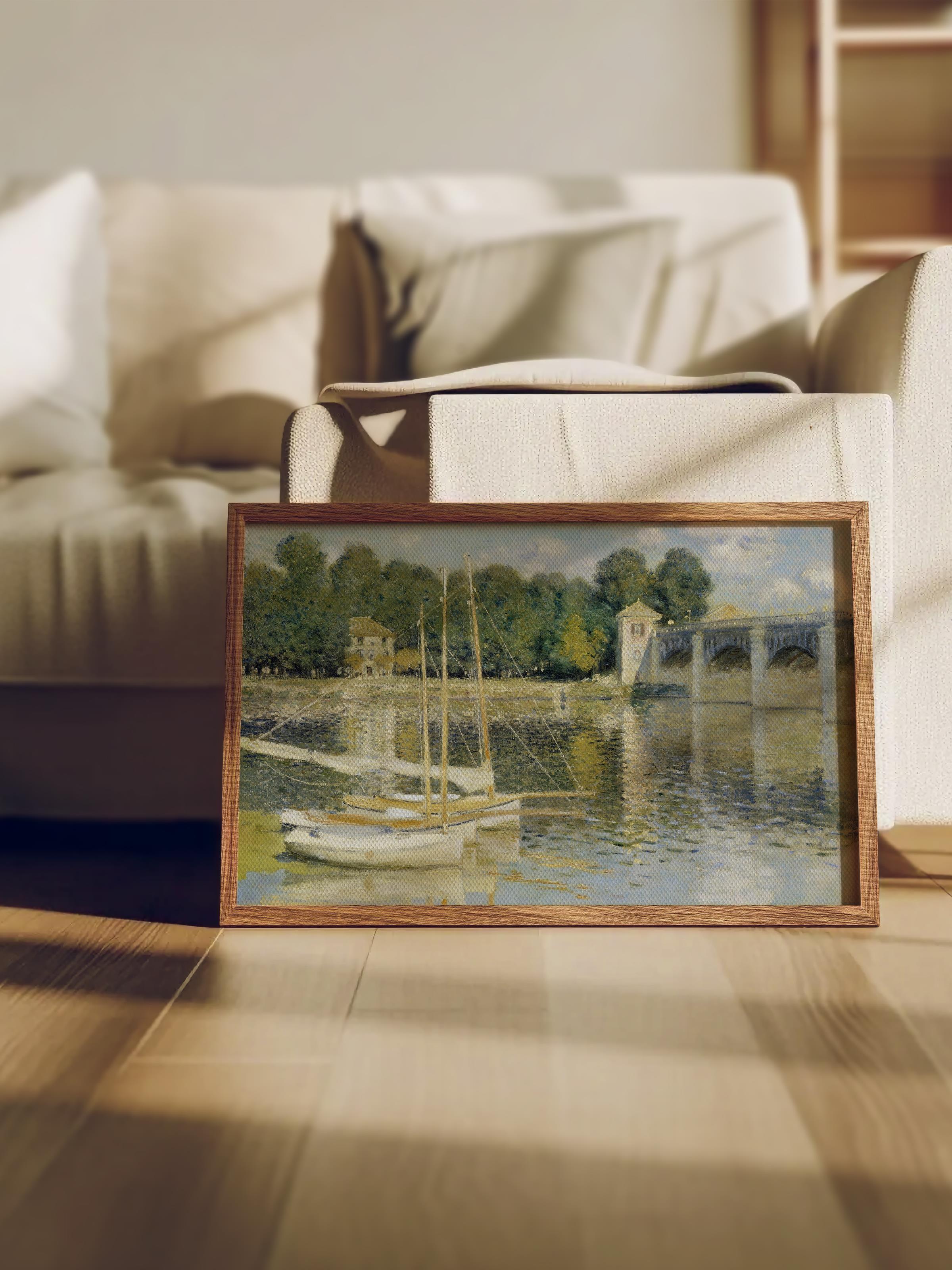 Monet Poster No:49 Modern Sanat Poster - Sanat Dekor Serisi - Duvar Tablosu, HD Baskı