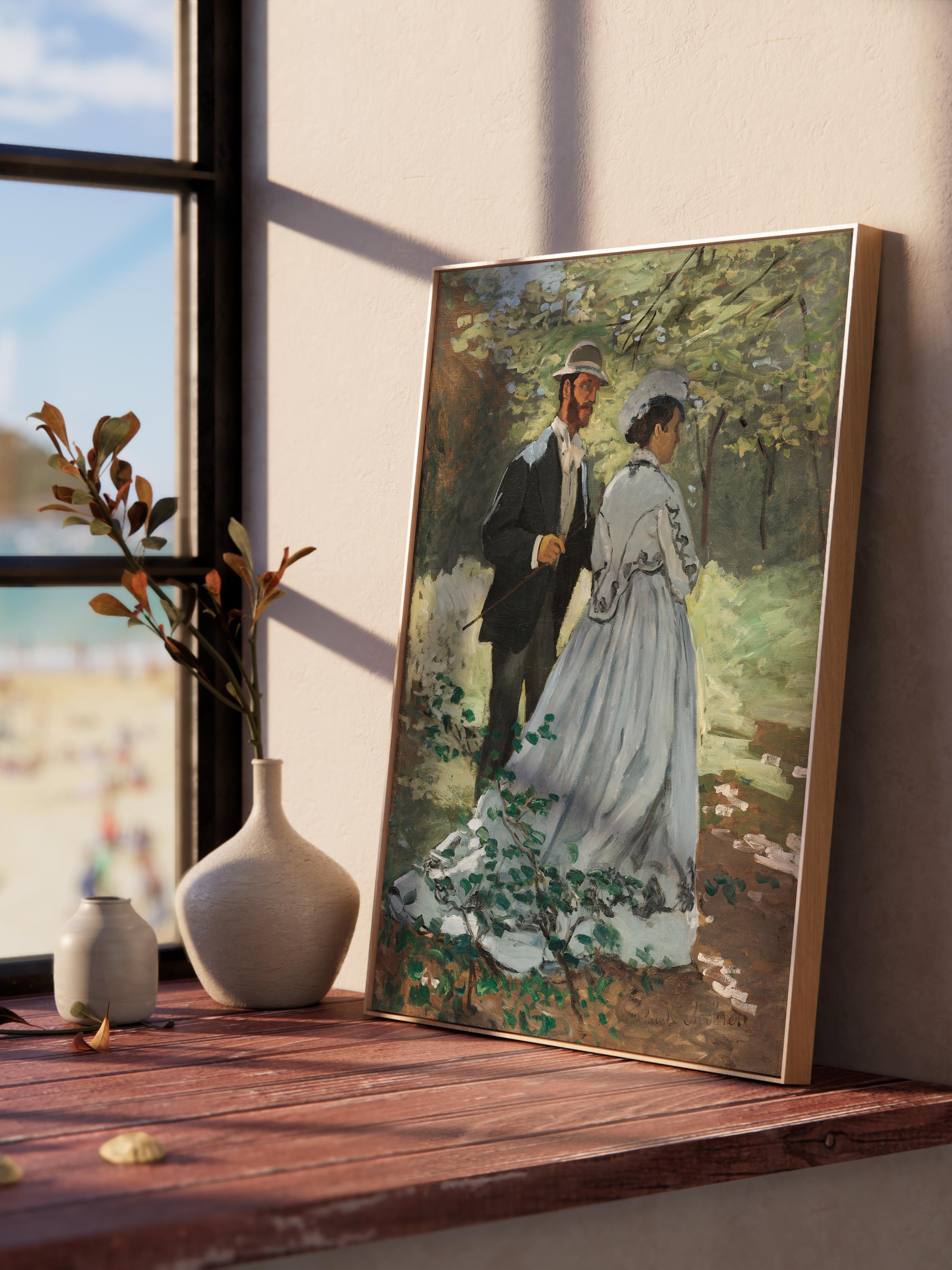 Monet Poster No:5 Modern Sanat Poster - Sanat Dekor Serisi - Duvar Tablosu, HD Baskı