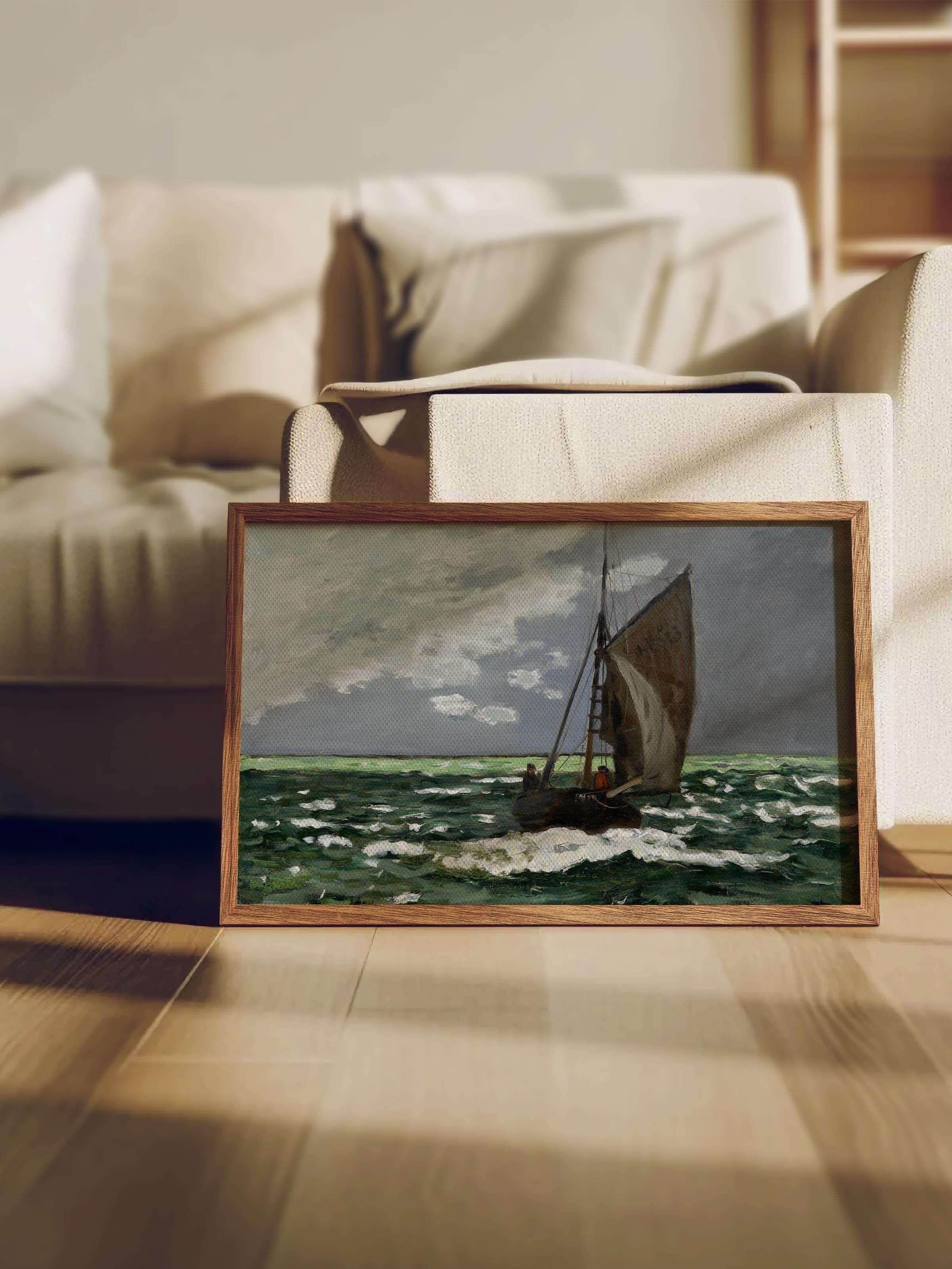 Monet Poster No:54 Modern Sanat Poster - Sanat Dekor Serisi - Duvar Tablosu, HD Baskı
