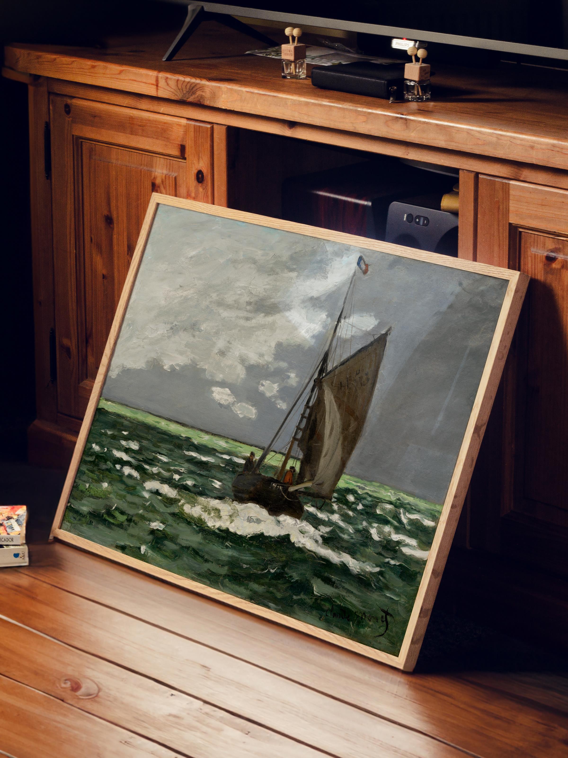 Monet Poster No:54 Modern Sanat Poster - Sanat Dekor Serisi - Duvar Tablosu, HD Baskı